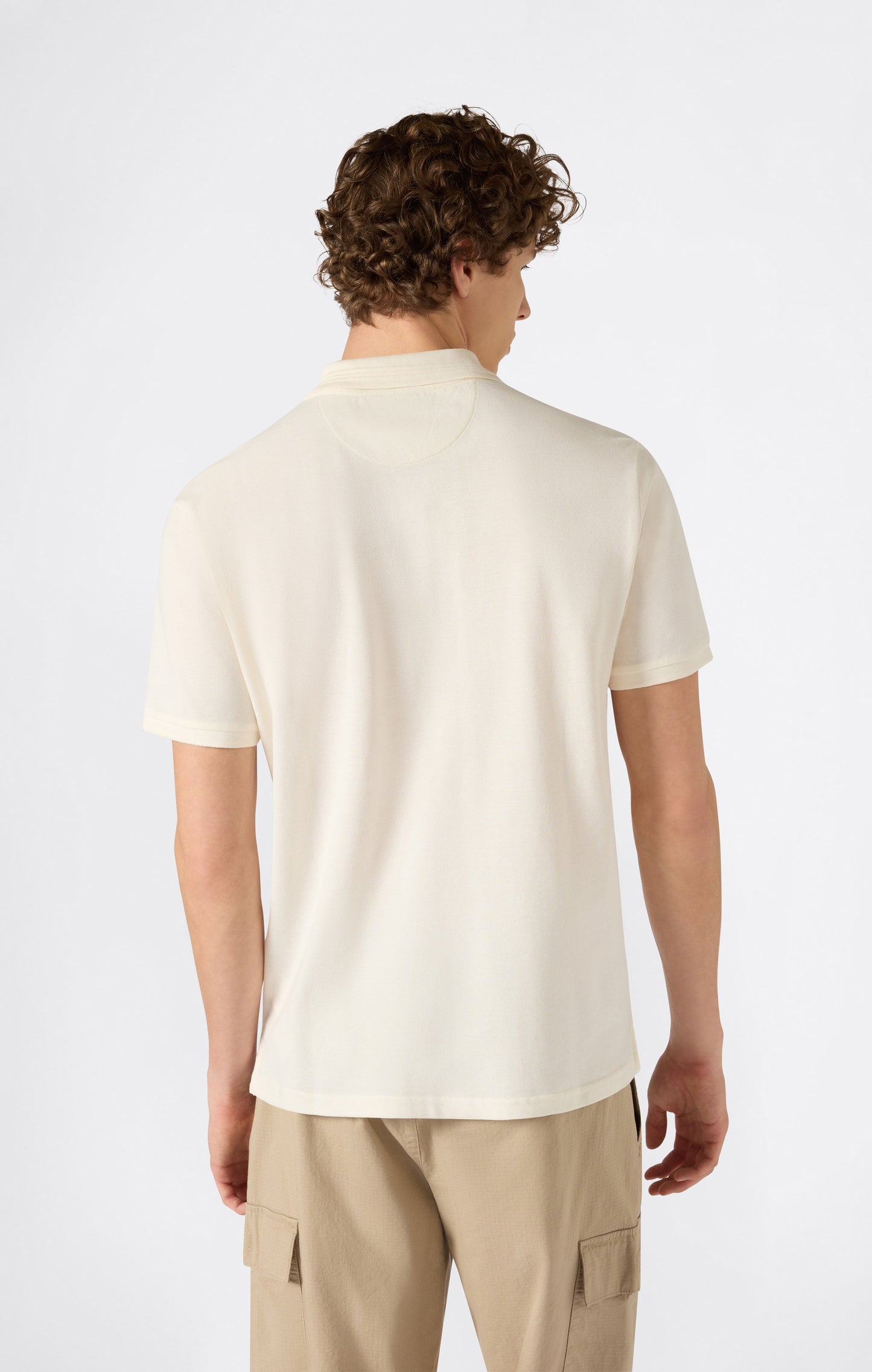 Men's Polo with Embroidered Logo