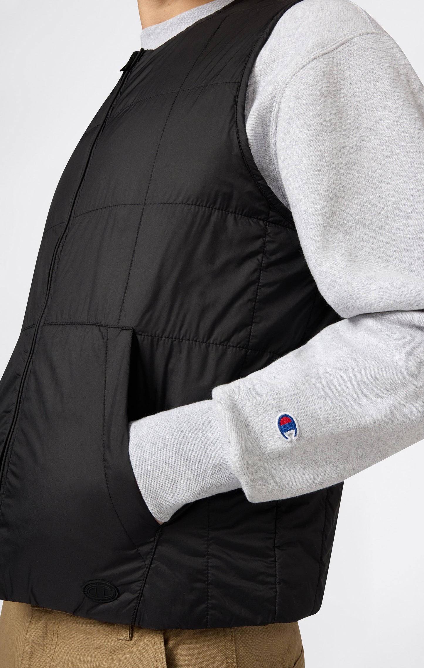 Men's Padded Full Zip Vest