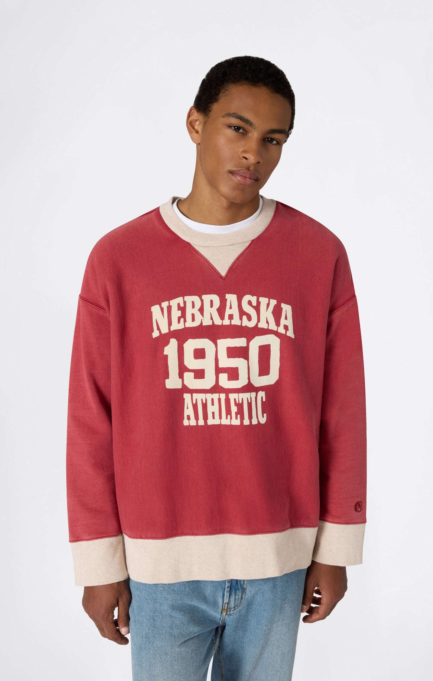 Men's Reverse Weave Crewneck Sweatshirt Time Capsule