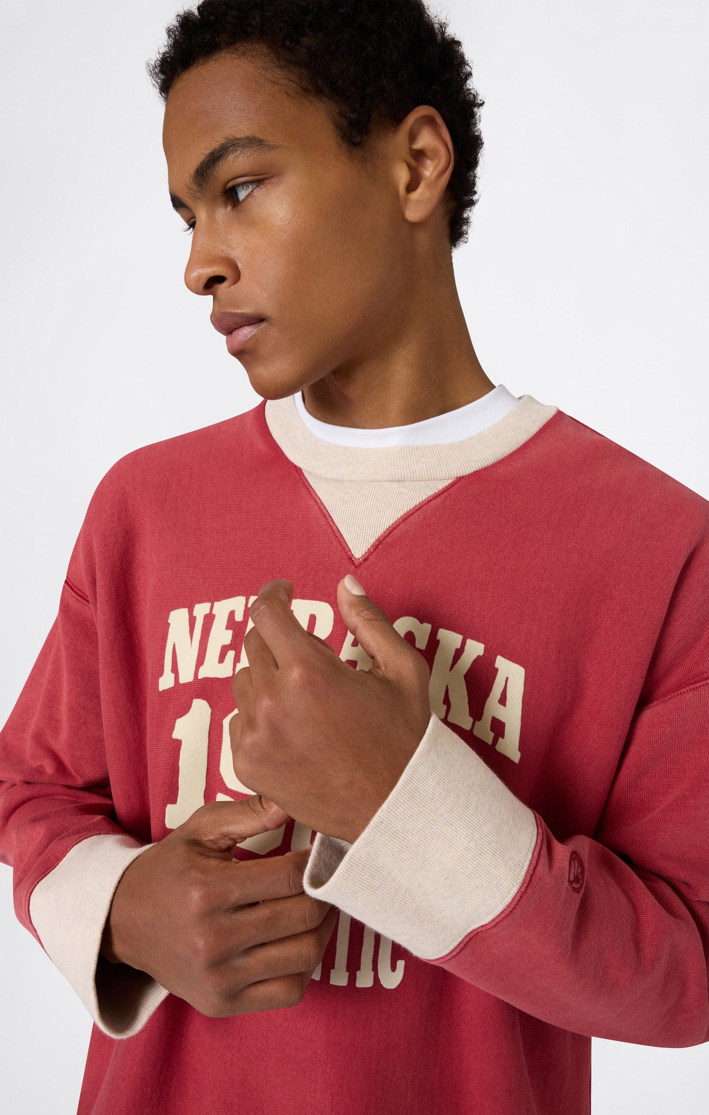 Men's Reverse Weave Crewneck Sweatshirt Time Capsule