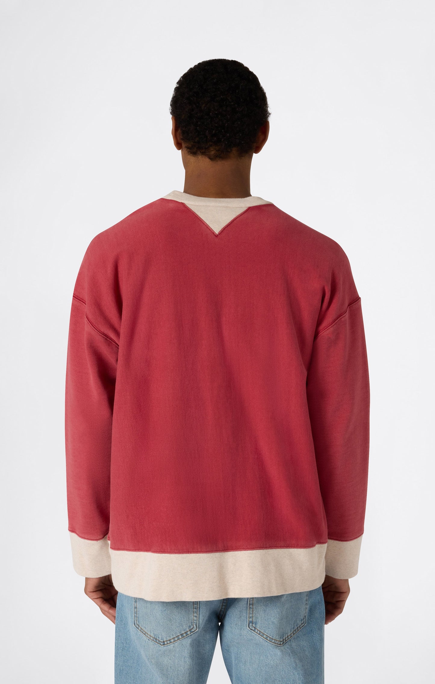 Men's Reverse Weave Crewneck Sweatshirt Time Capsule