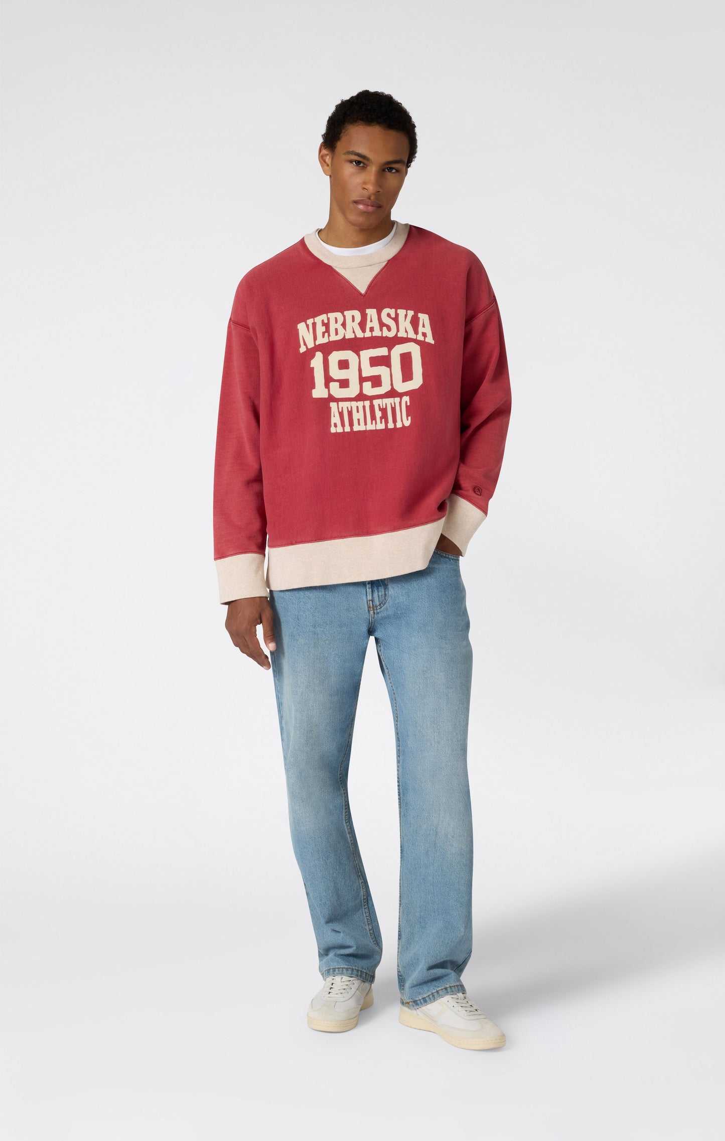 Men's Reverse Weave Crewneck Sweatshirt Time Capsule