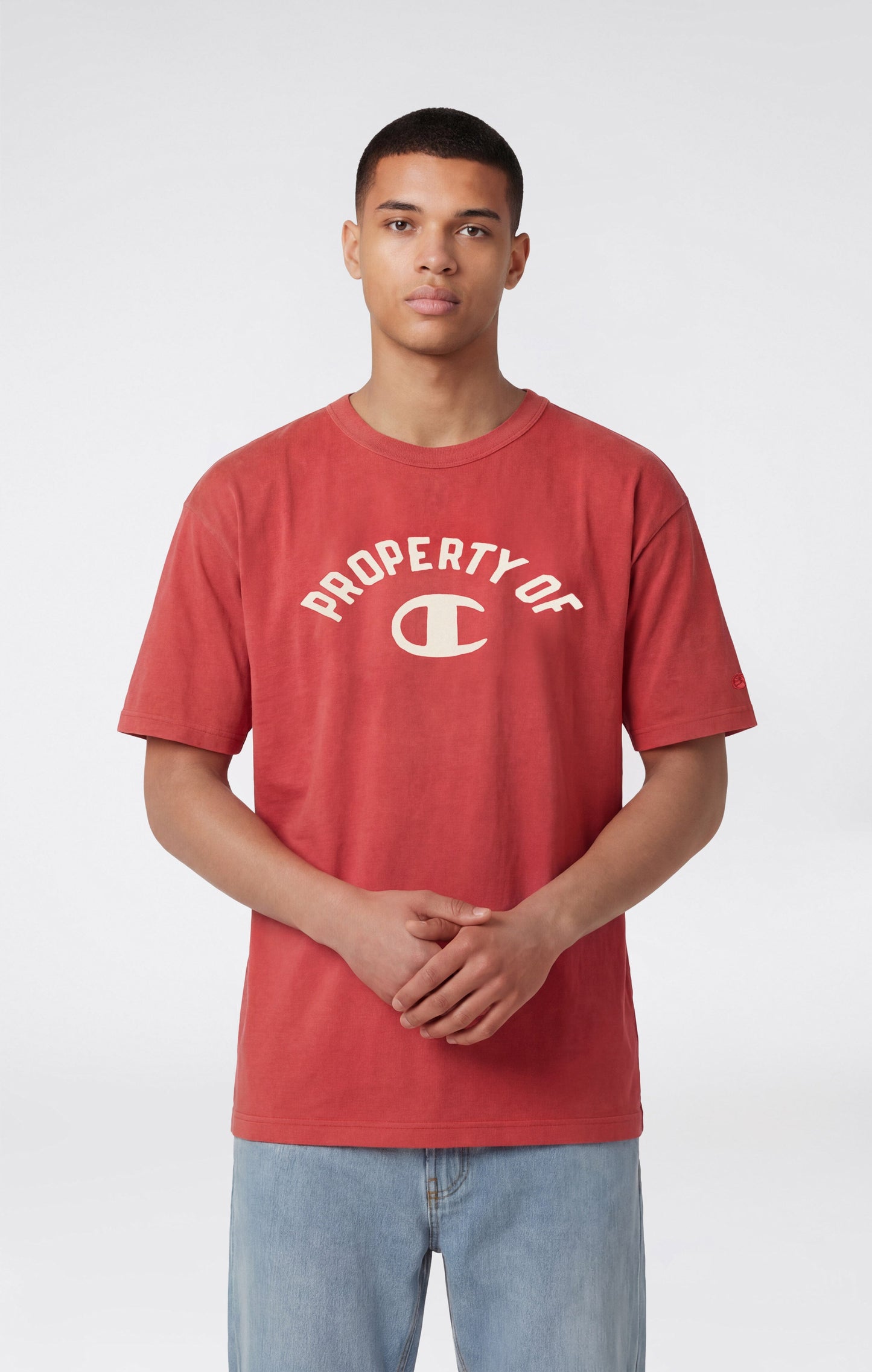 Men's Collegiate-Inspired Crewneck T-Shirt Time Capsule