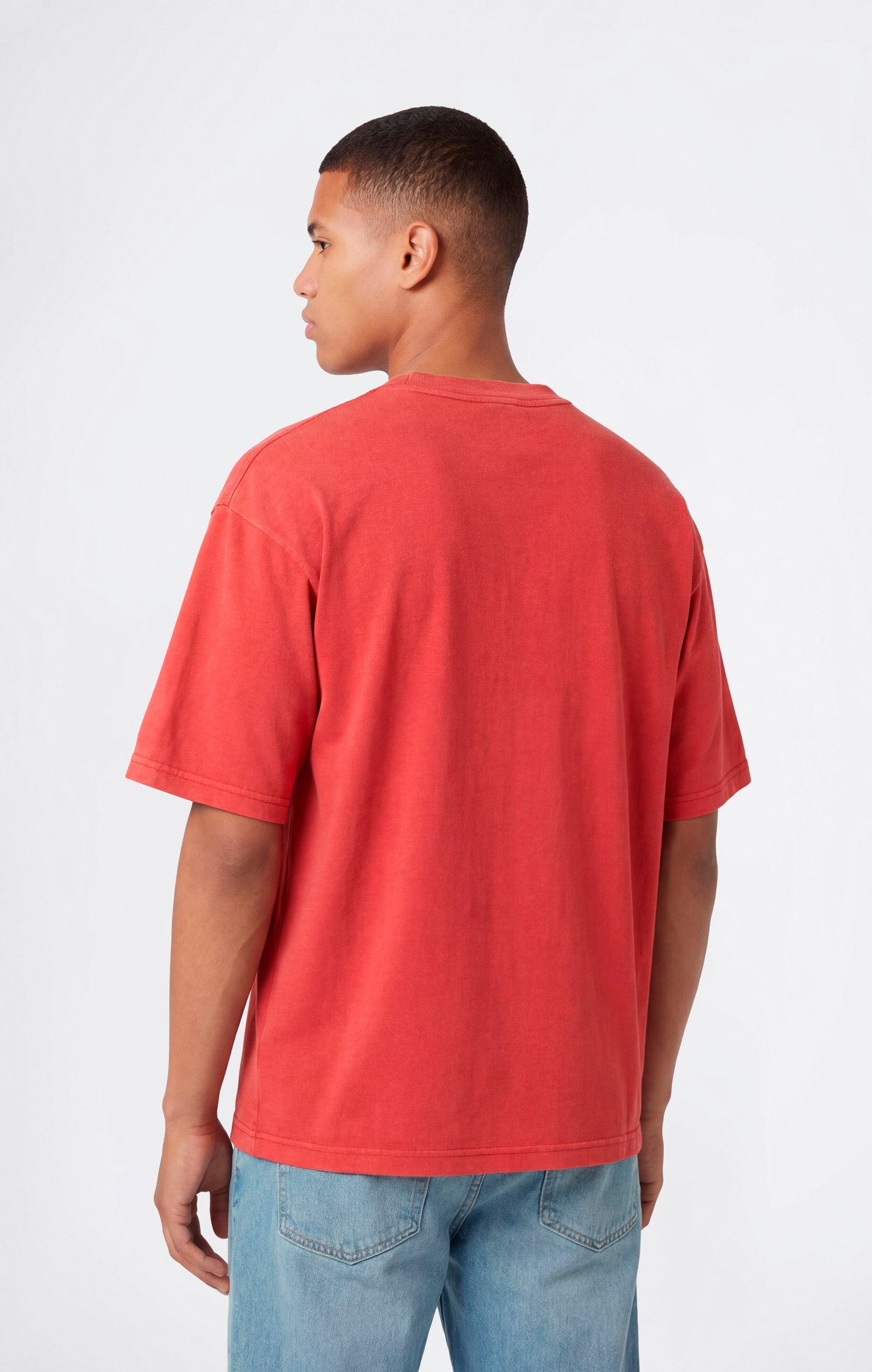 Men's Collegiate-Inspired Crewneck T-Shirt Time Capsule
