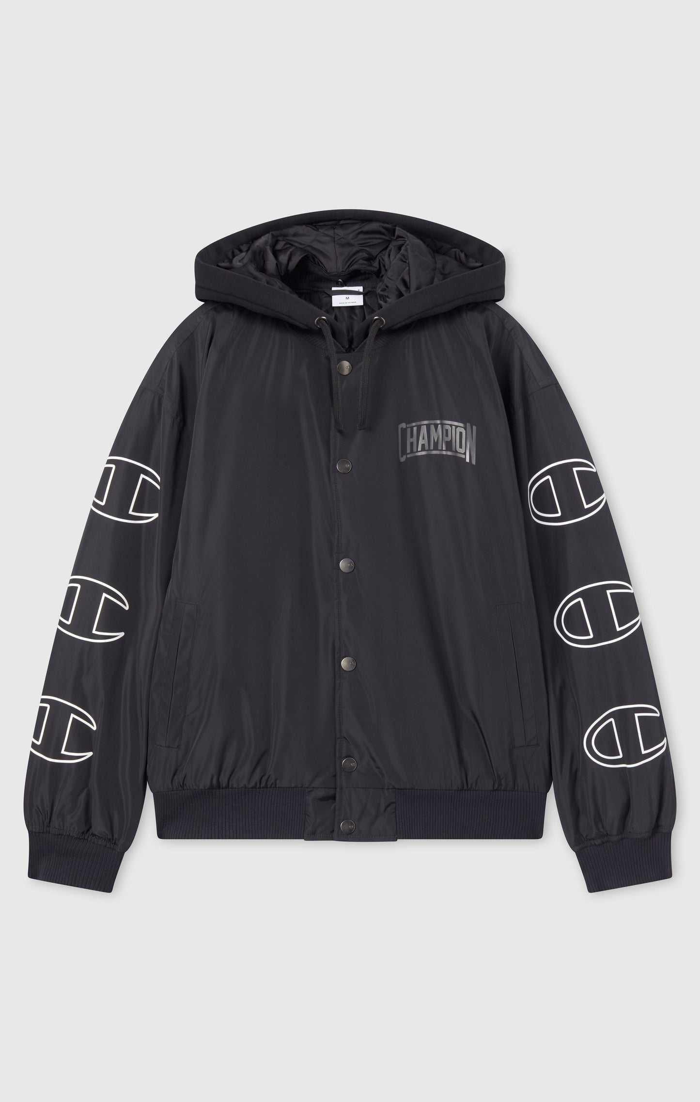 Men's Hooded Bomber Jacket
