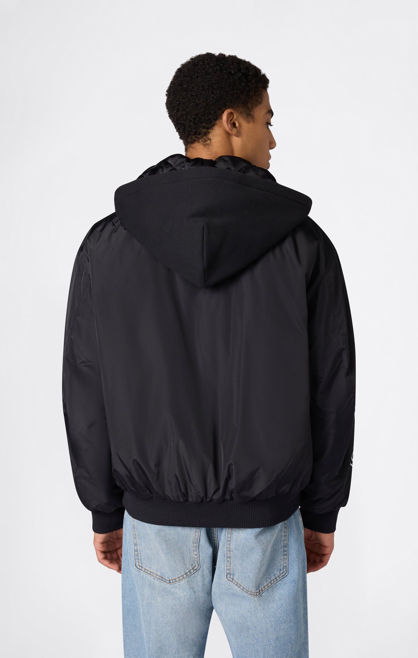 Men's Hooded Bomber Jacket