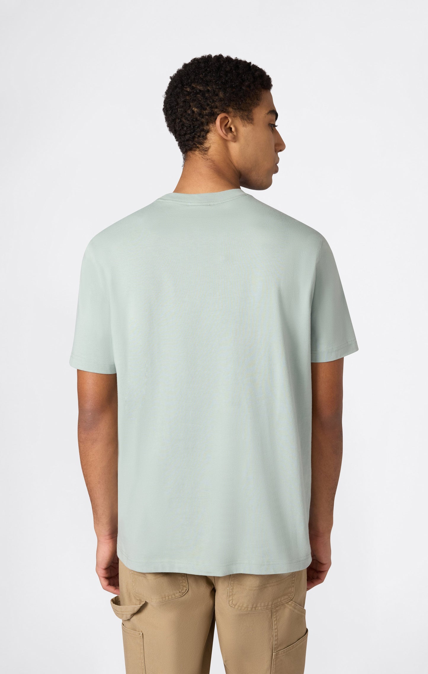 Men's Crewneck T-Shirt With Puff Print Logo