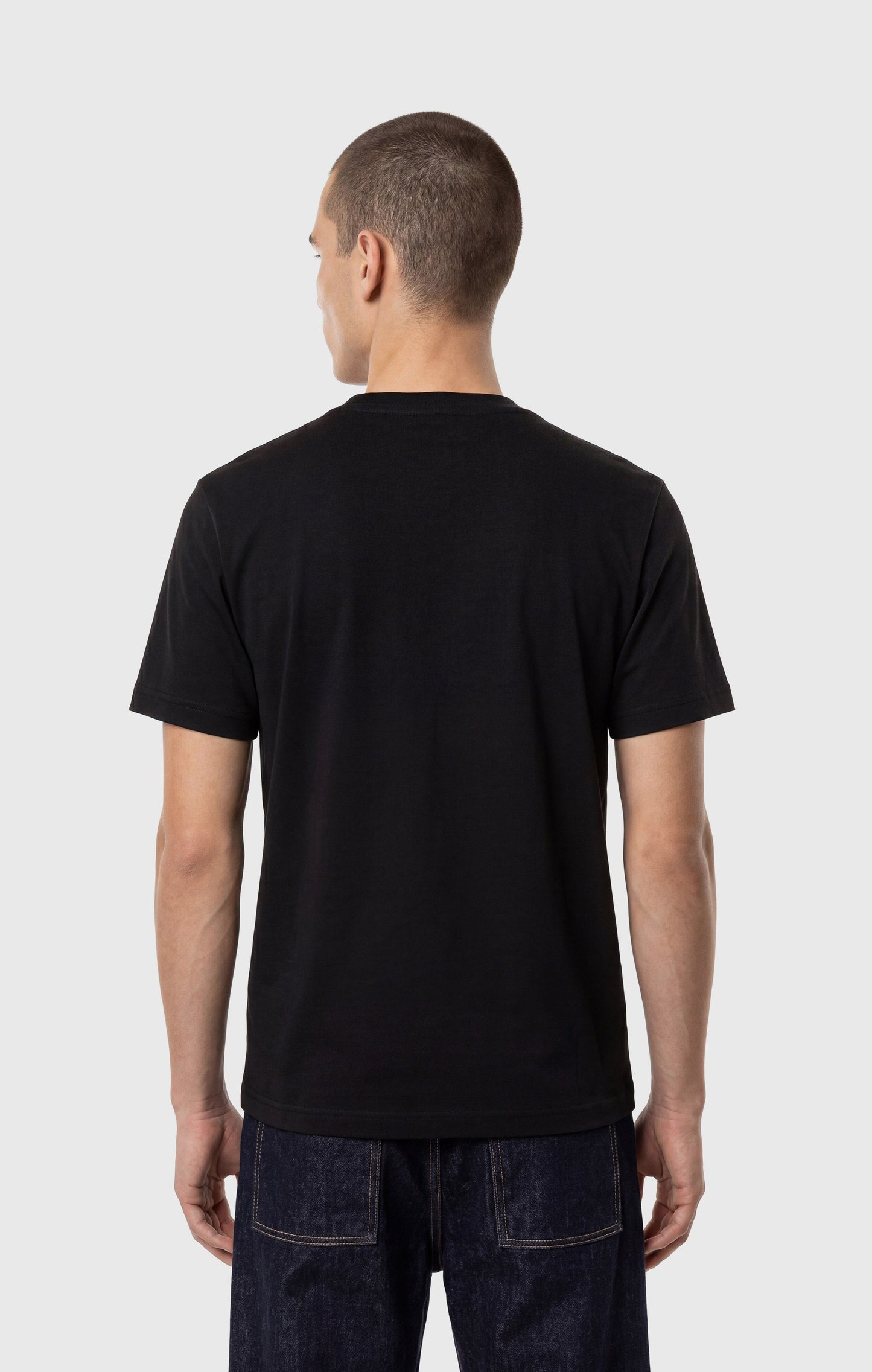 Men's Crewneck T-Shirt With Puff Print Logo