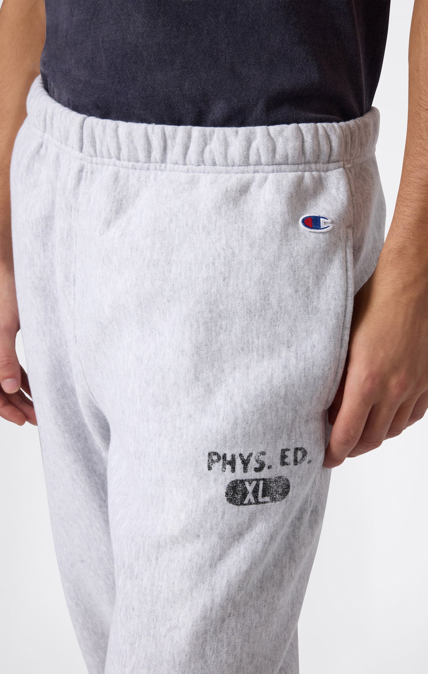 Men's Fleece Jogger Pants with Elastic Cuffs and Brushed Interior Reverse Weave