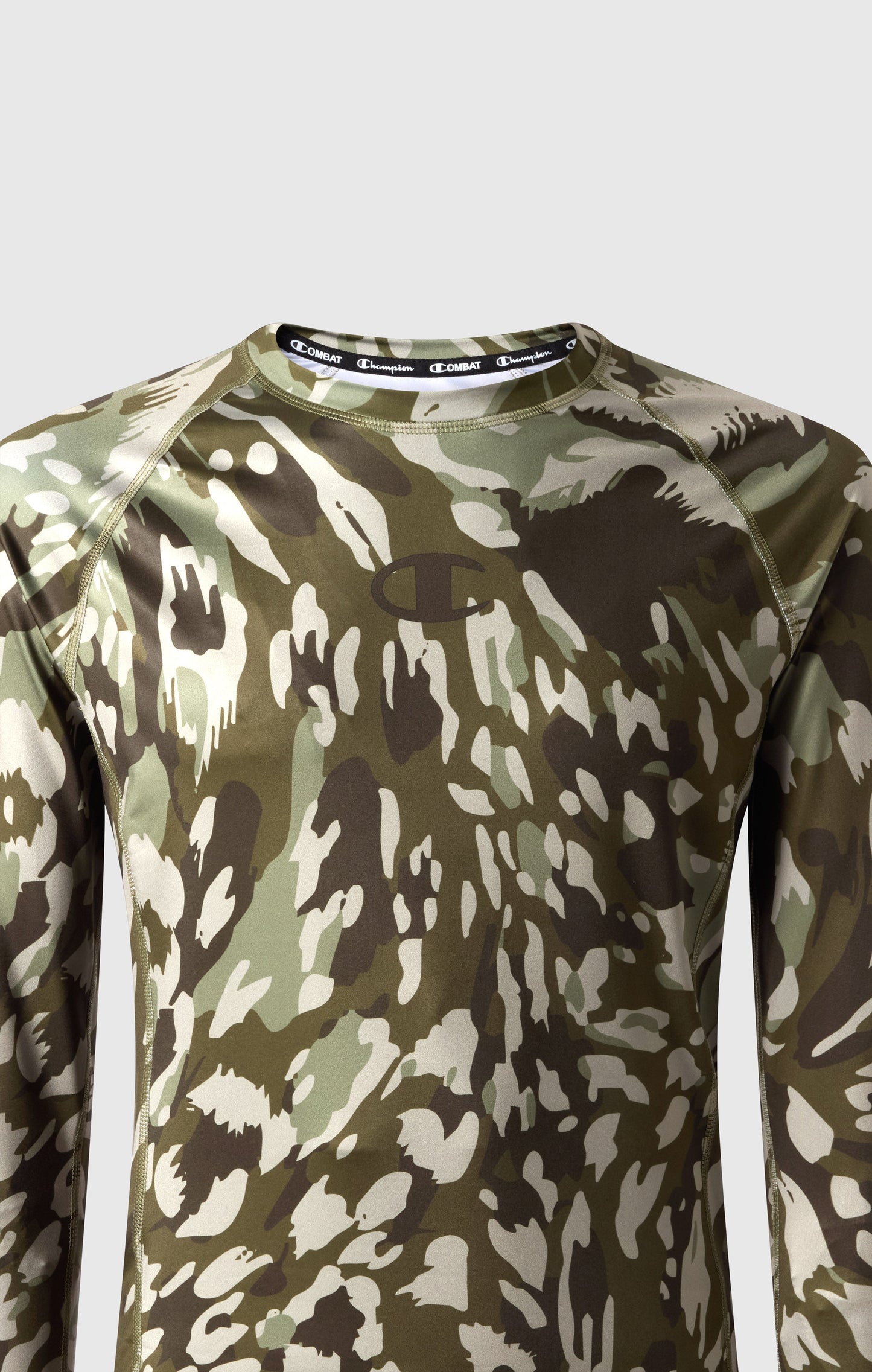 Herren Kompressions-Langarm-T-Shirt Combat