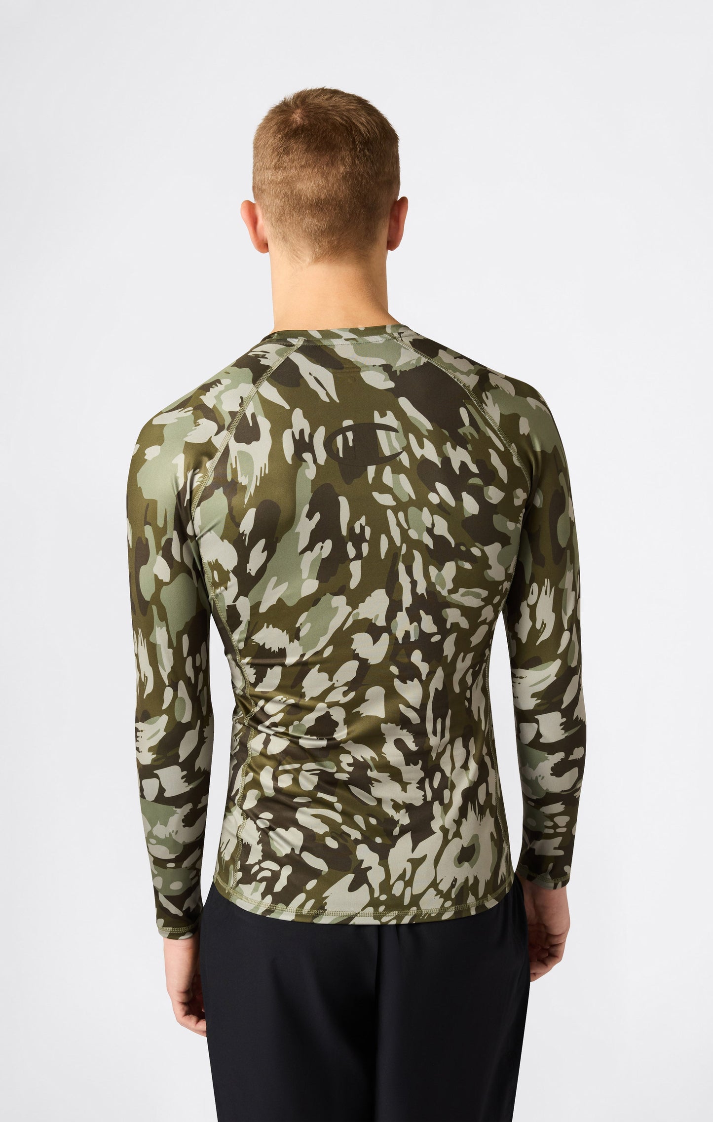Herren Kompressions-Langarm-T-Shirt Combat