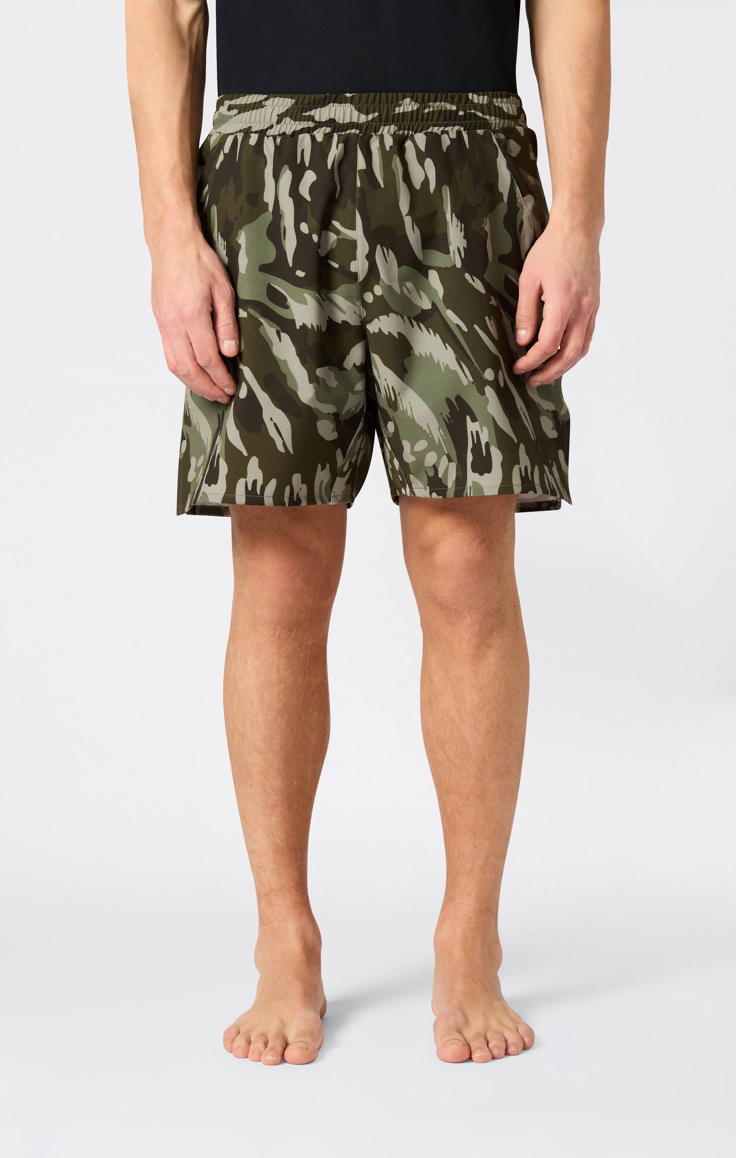 Men's 5 Stretch Nylon Shorts Combat