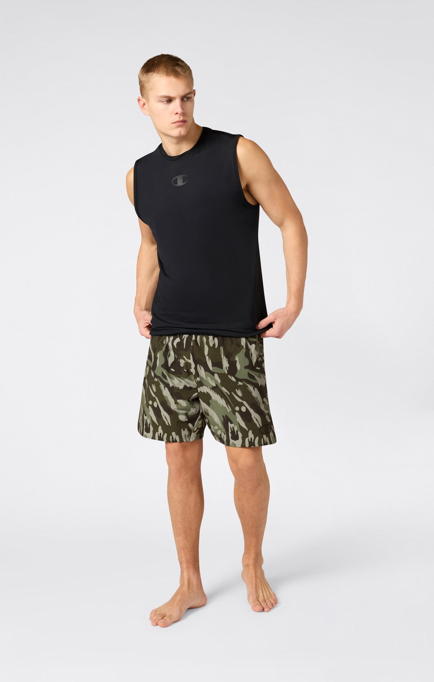 Men's 5 Stretch Nylon Shorts Combat