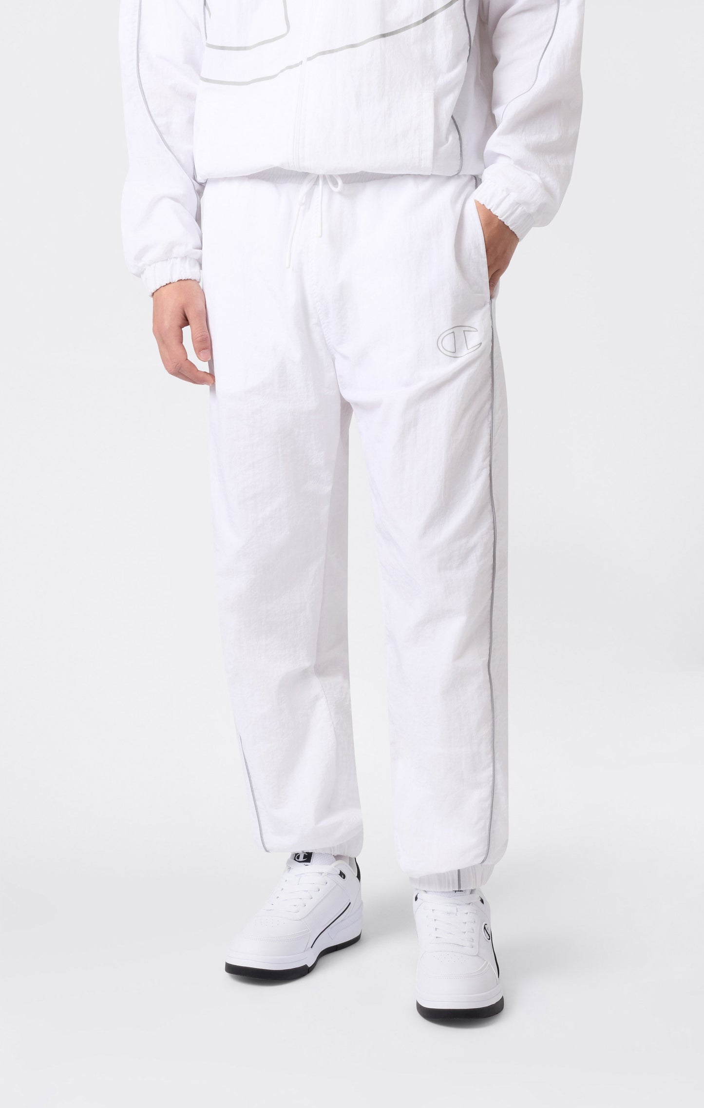 Herren-Hose aus gewebtem Nylon mit lockerer Passform