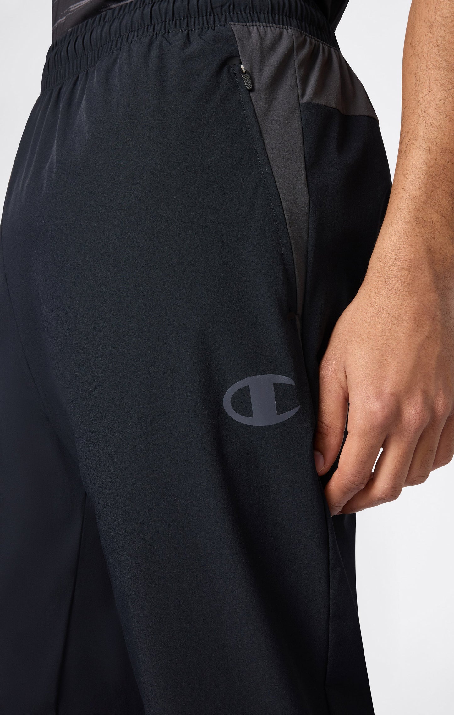 Men's Straight Hem Stretch Fabric Pants
