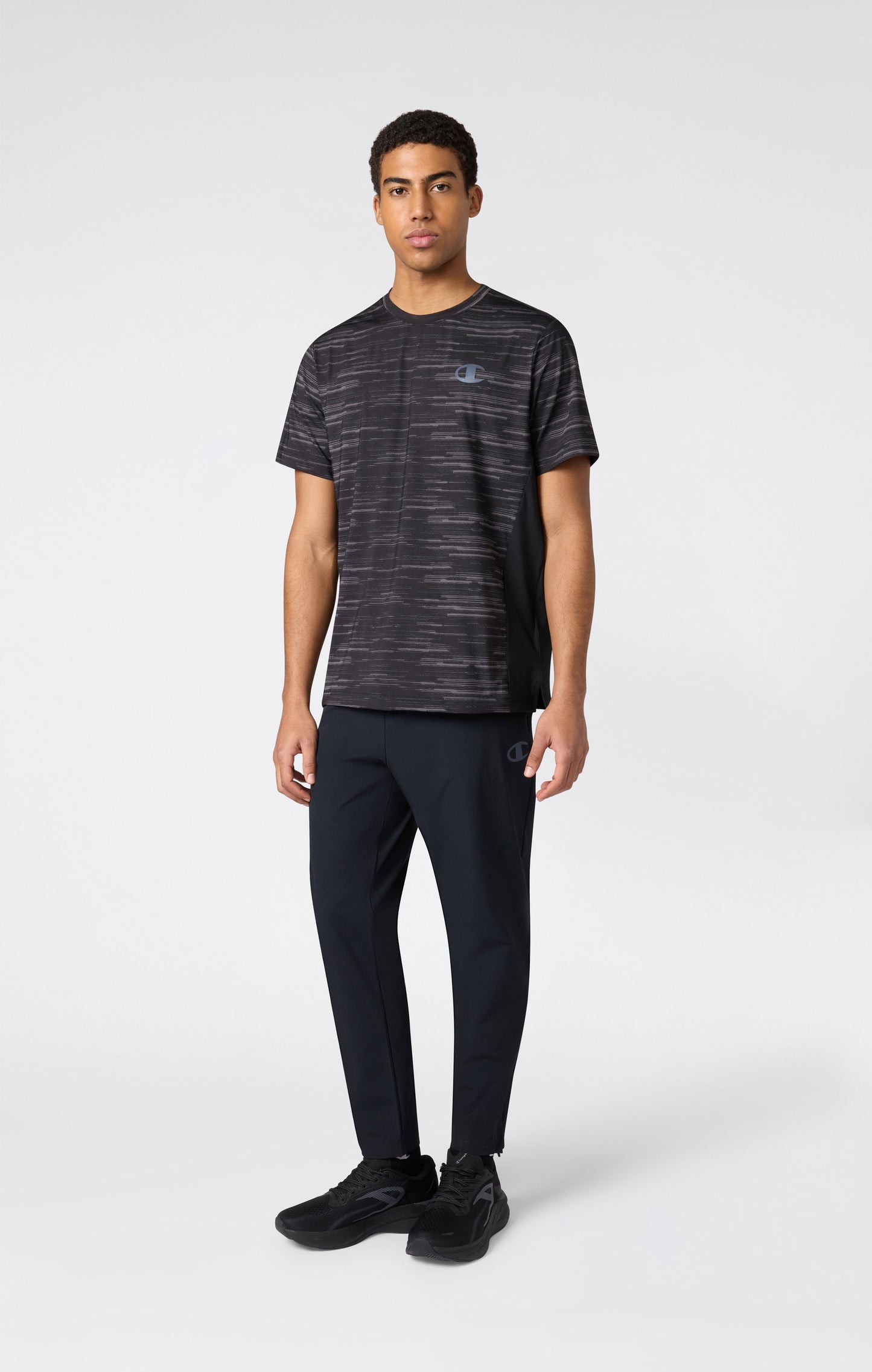 Men's Straight Hem Stretch Fabric Pants