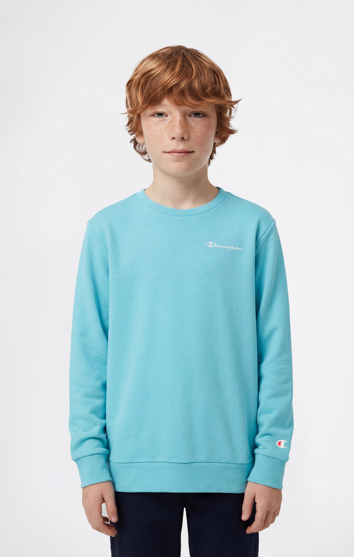 Boys' Lightweight Crewneck Sweatshirt Icons