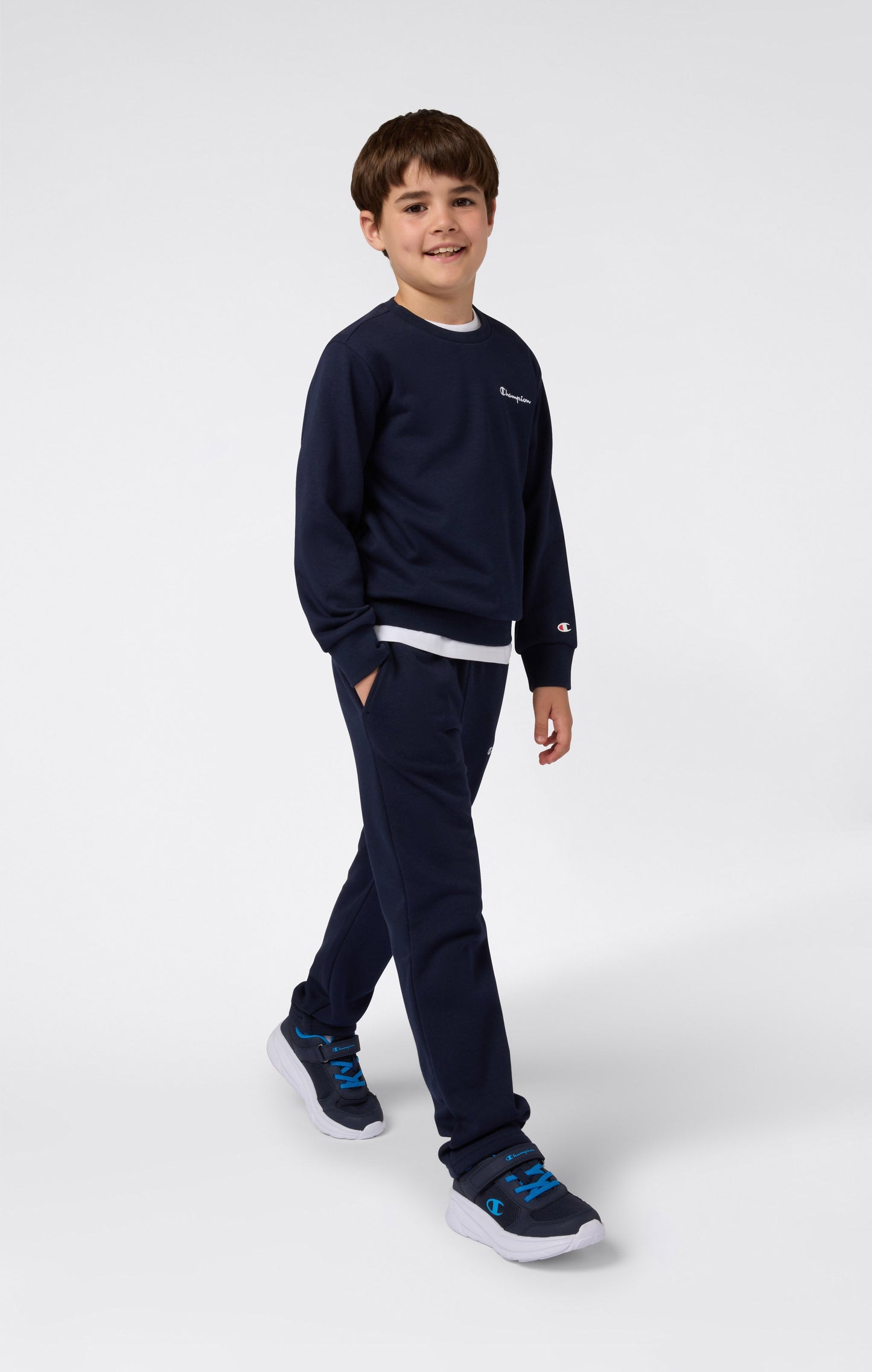 Boys' Lightweight Crewneck Sweatshirt Icons