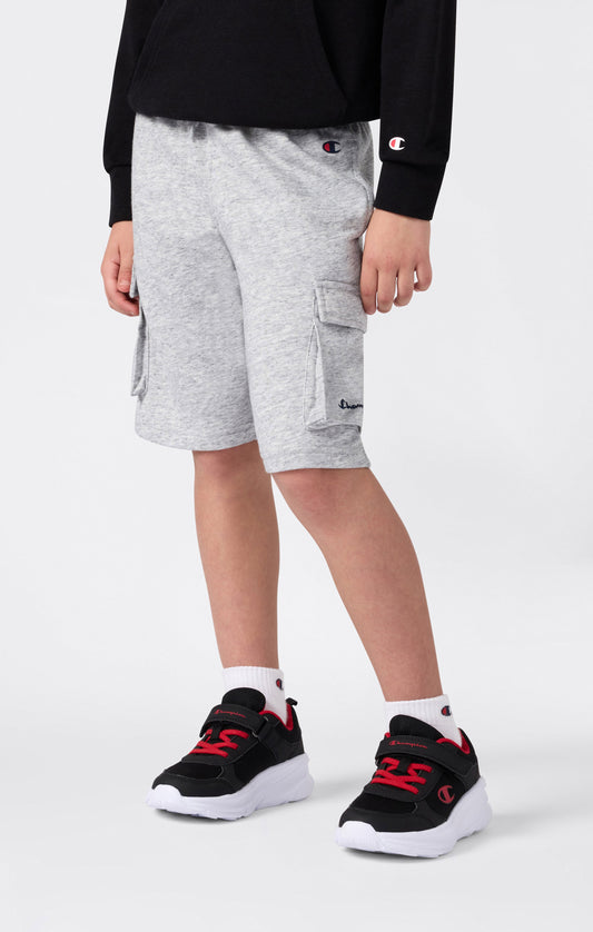 Boys' Lightweight Fleece Cargo Shorts