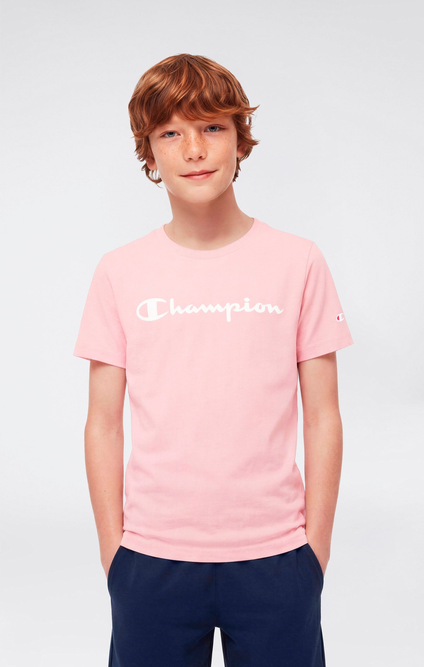 Boys' Script Logo T-Shirt
