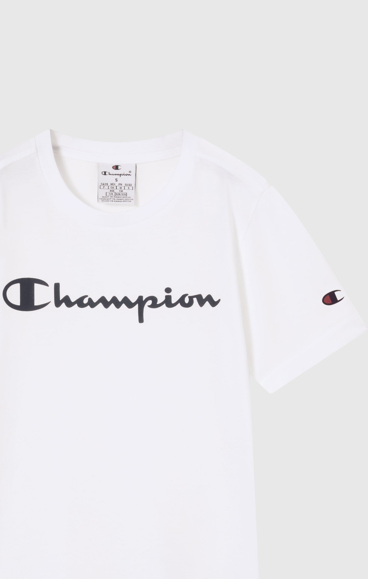 T-Shirt mit Skript-Logo für Jungen