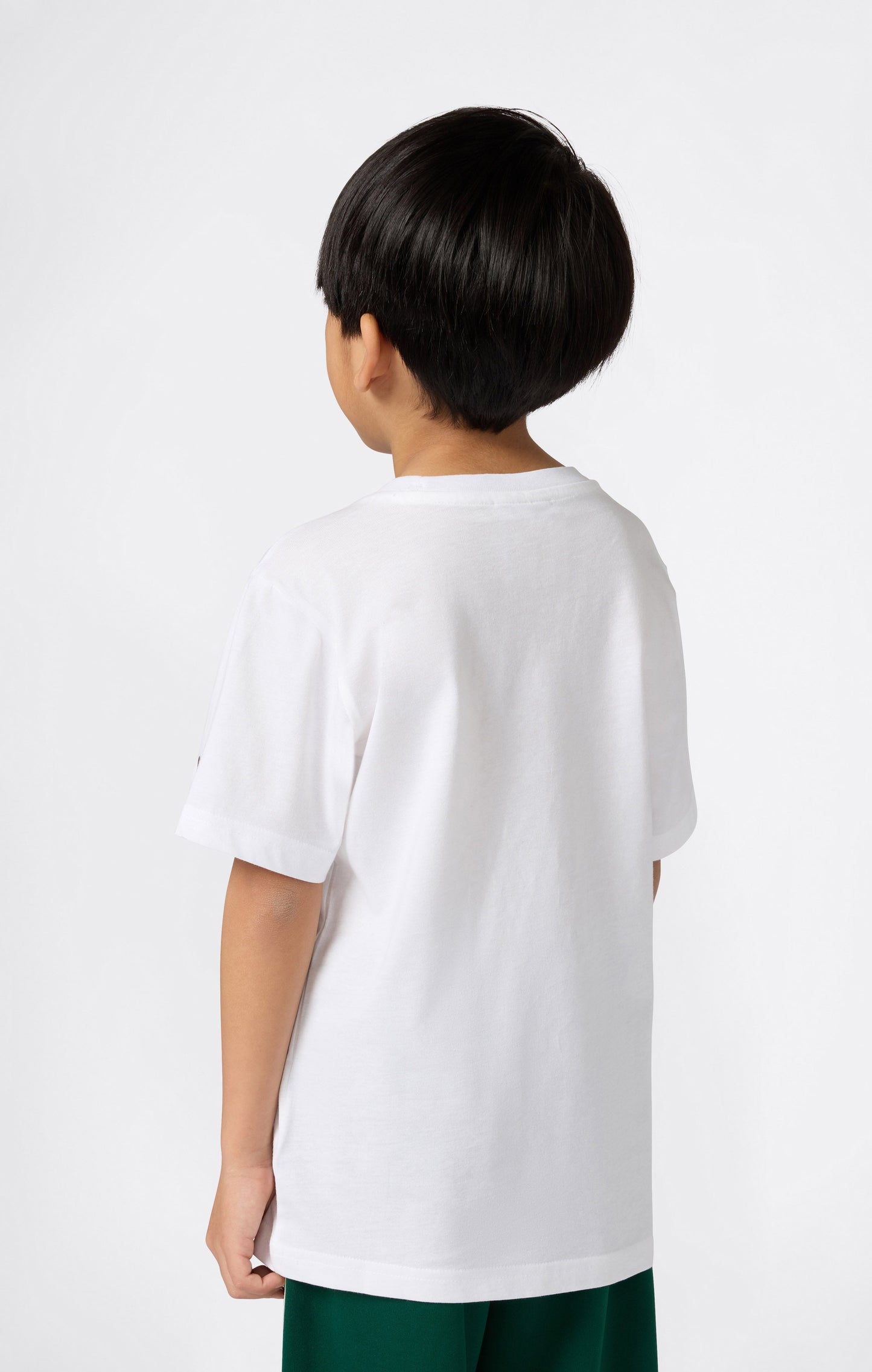 T-Shirt mit Skript-Logo für Jungen