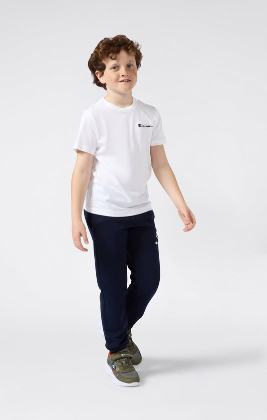 Boys' Crewneck Small Script Logo T-Shirt Icons