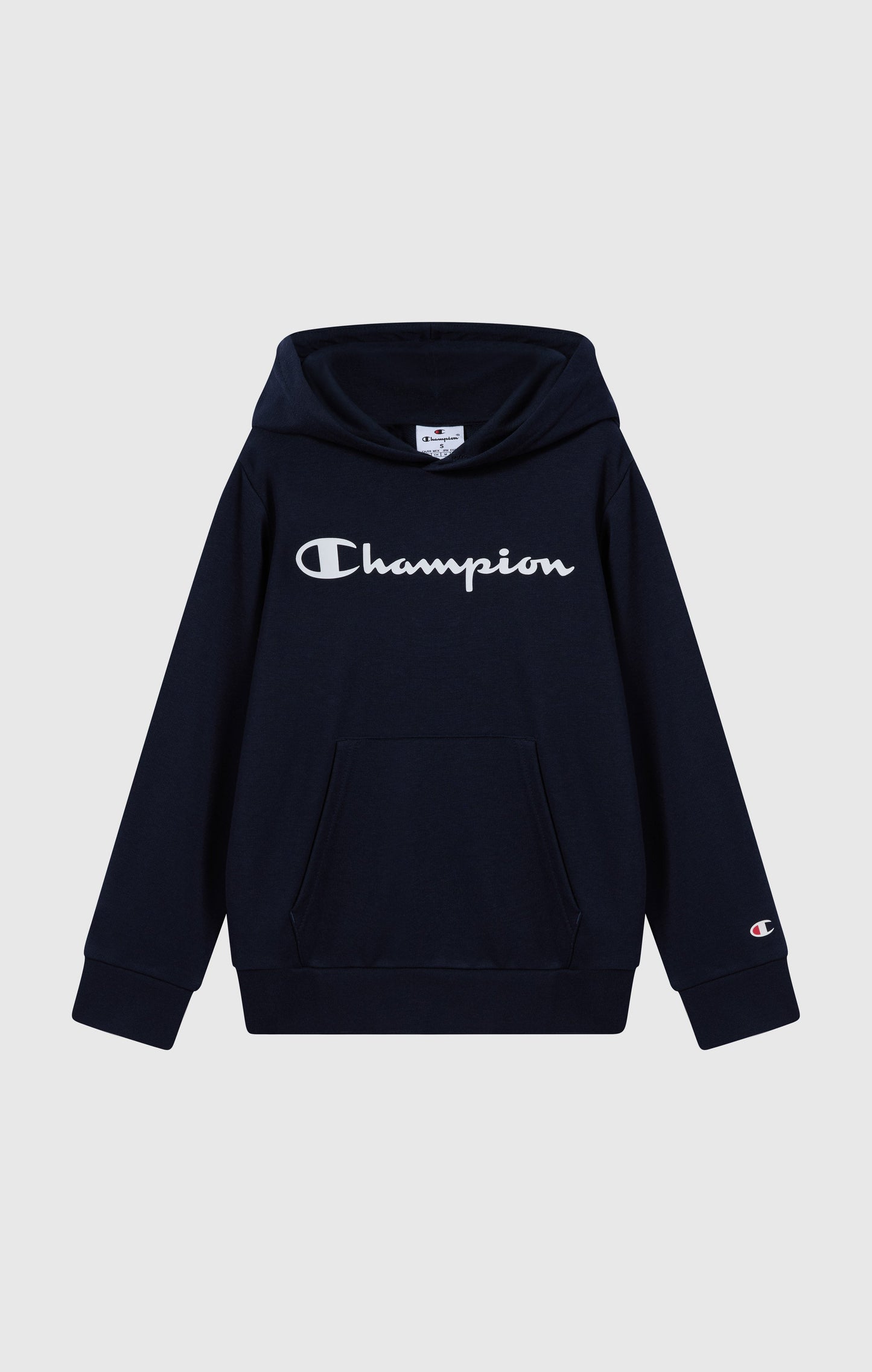 Boys' Lightweight Hooded Sweatshirt with Maxi Printed Logo