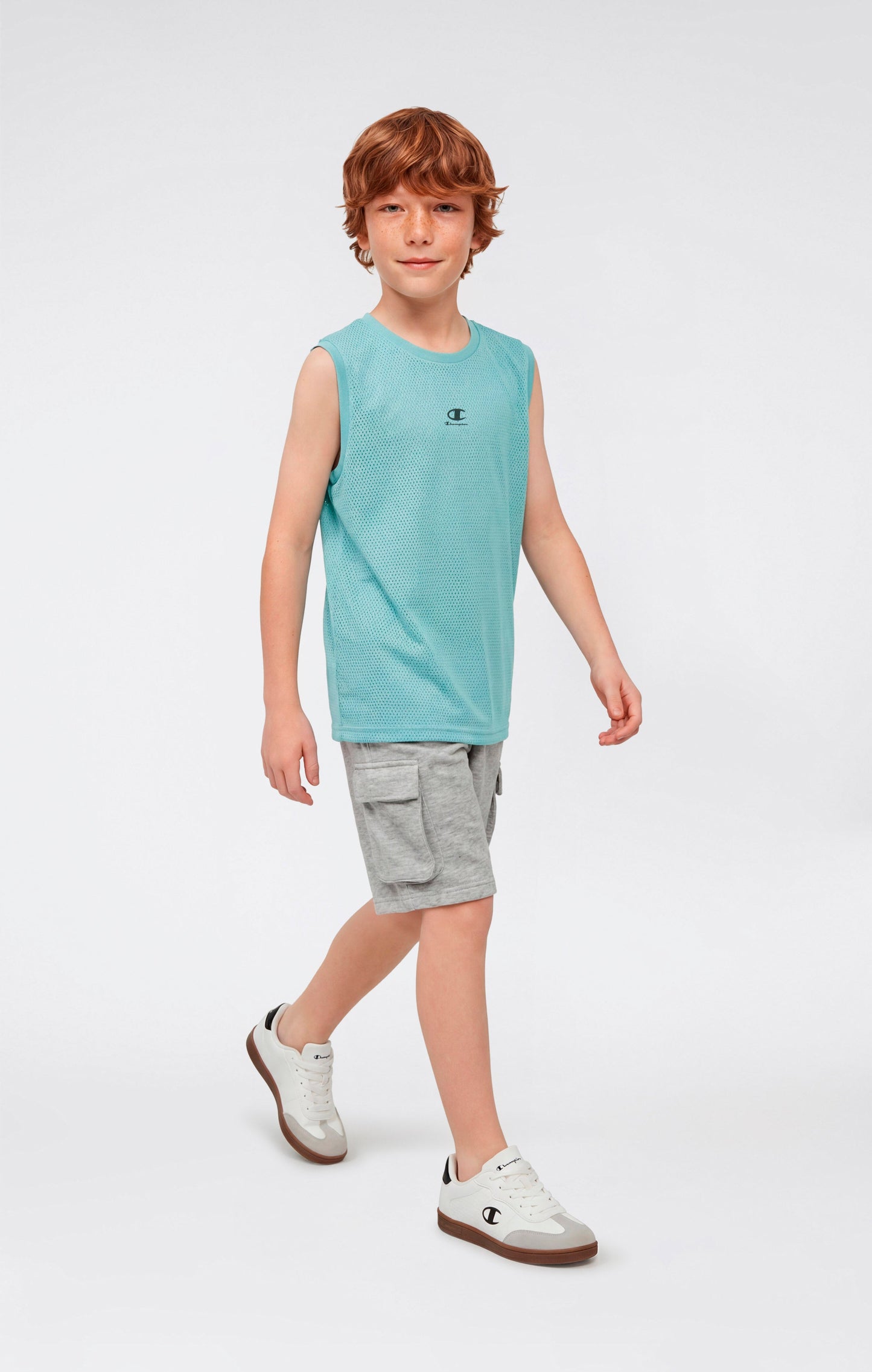 Jungen C-Tech Mesh Tanktop