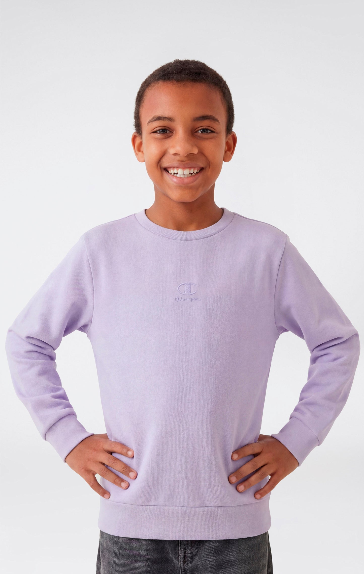 Sweatshirt mit Washed-Effekt für Jungen – Icons