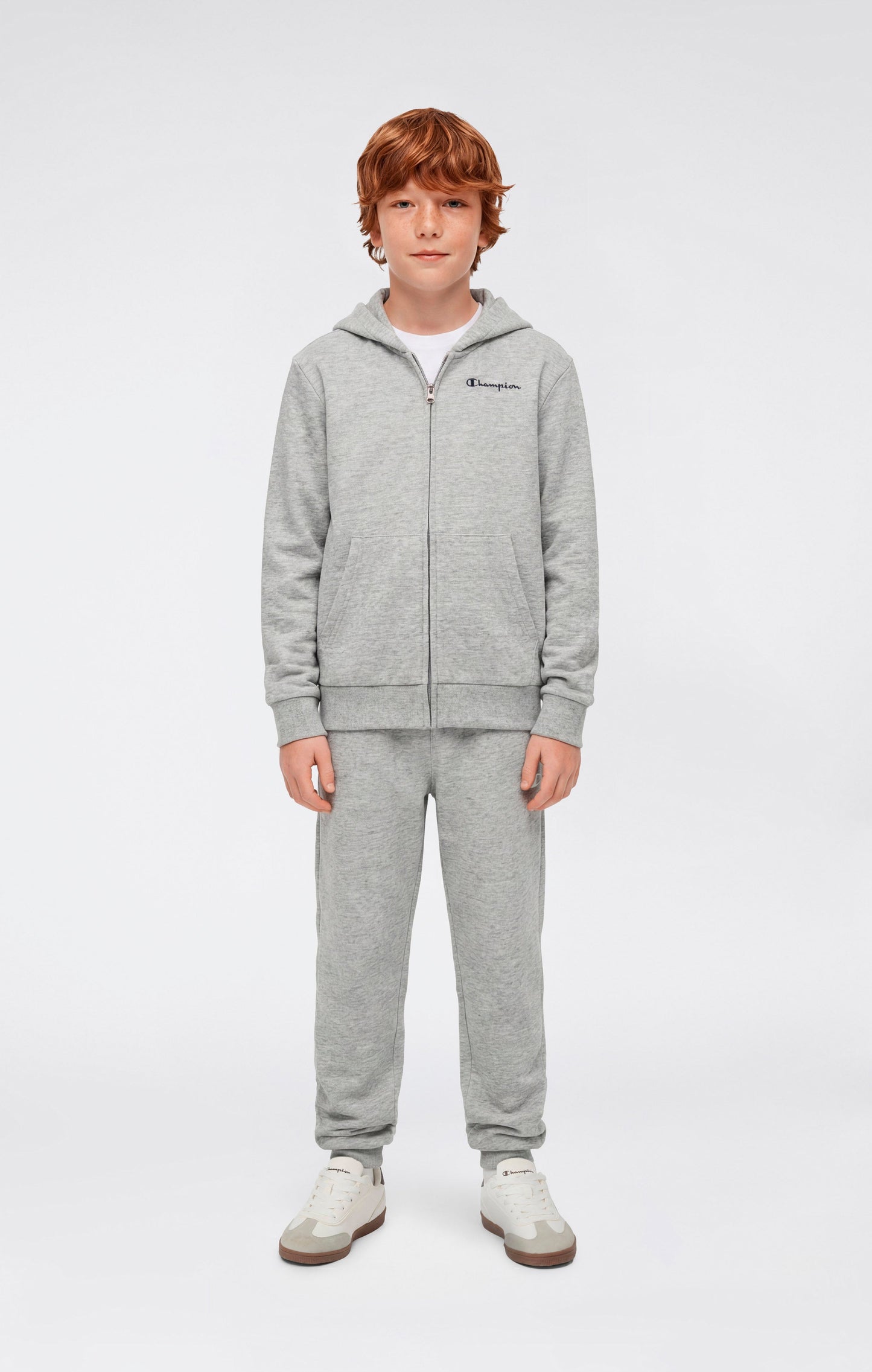 Boys' Lightweight Full Zip Hooded Sweatshirt Icons
