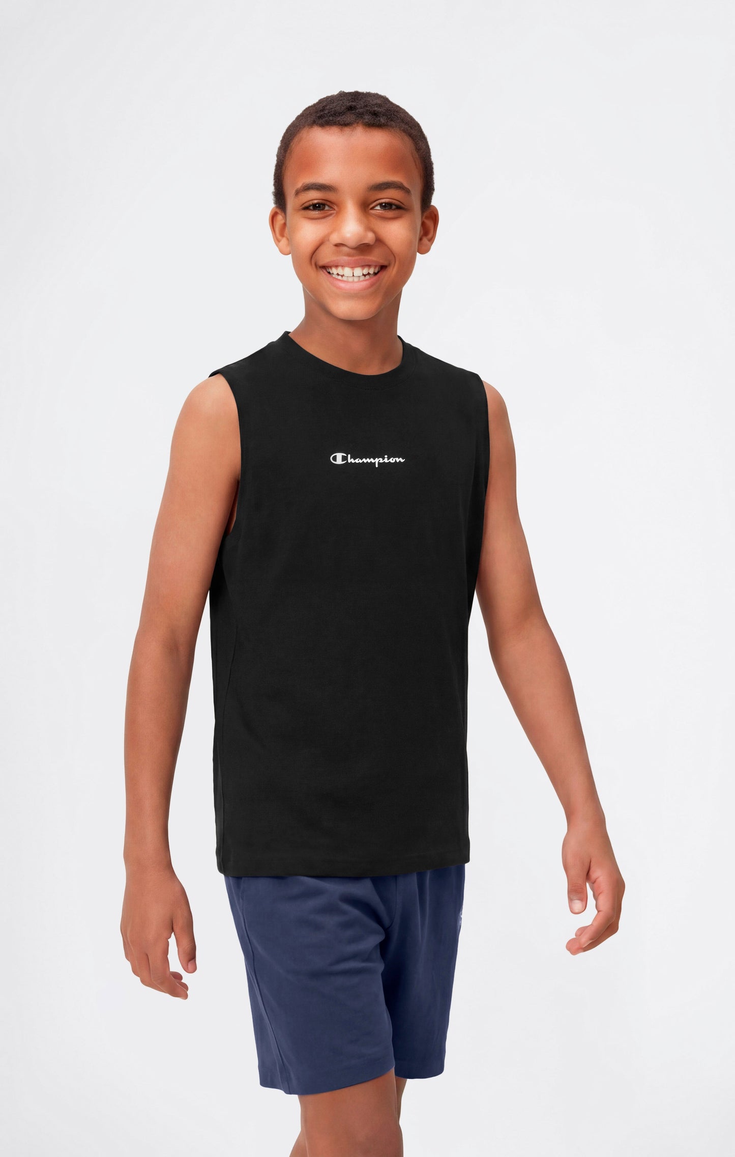 Jungen Tanktop mit kleinen Logo-Icons