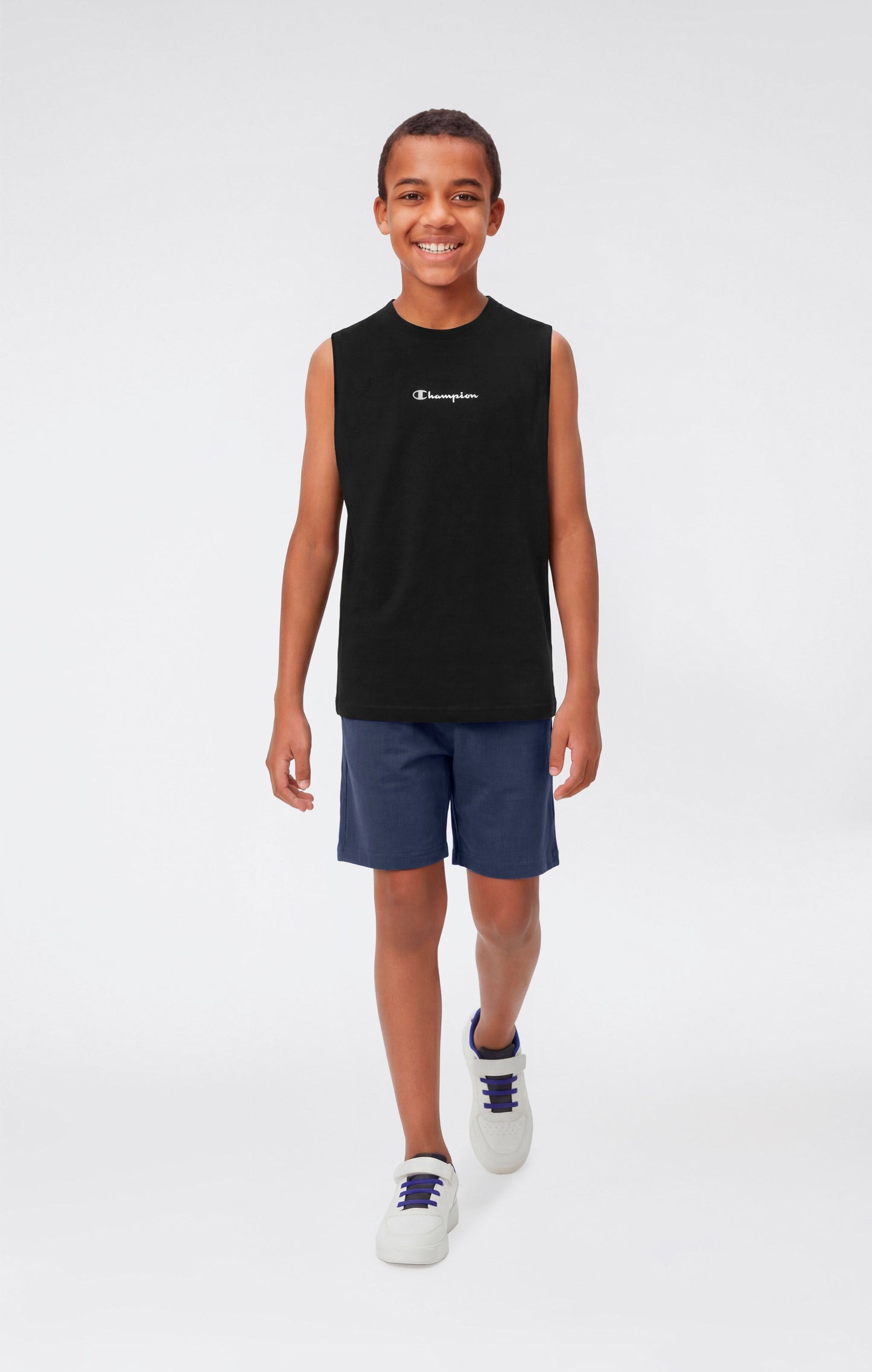 Jungen Tanktop mit kleinen Logo-Icons