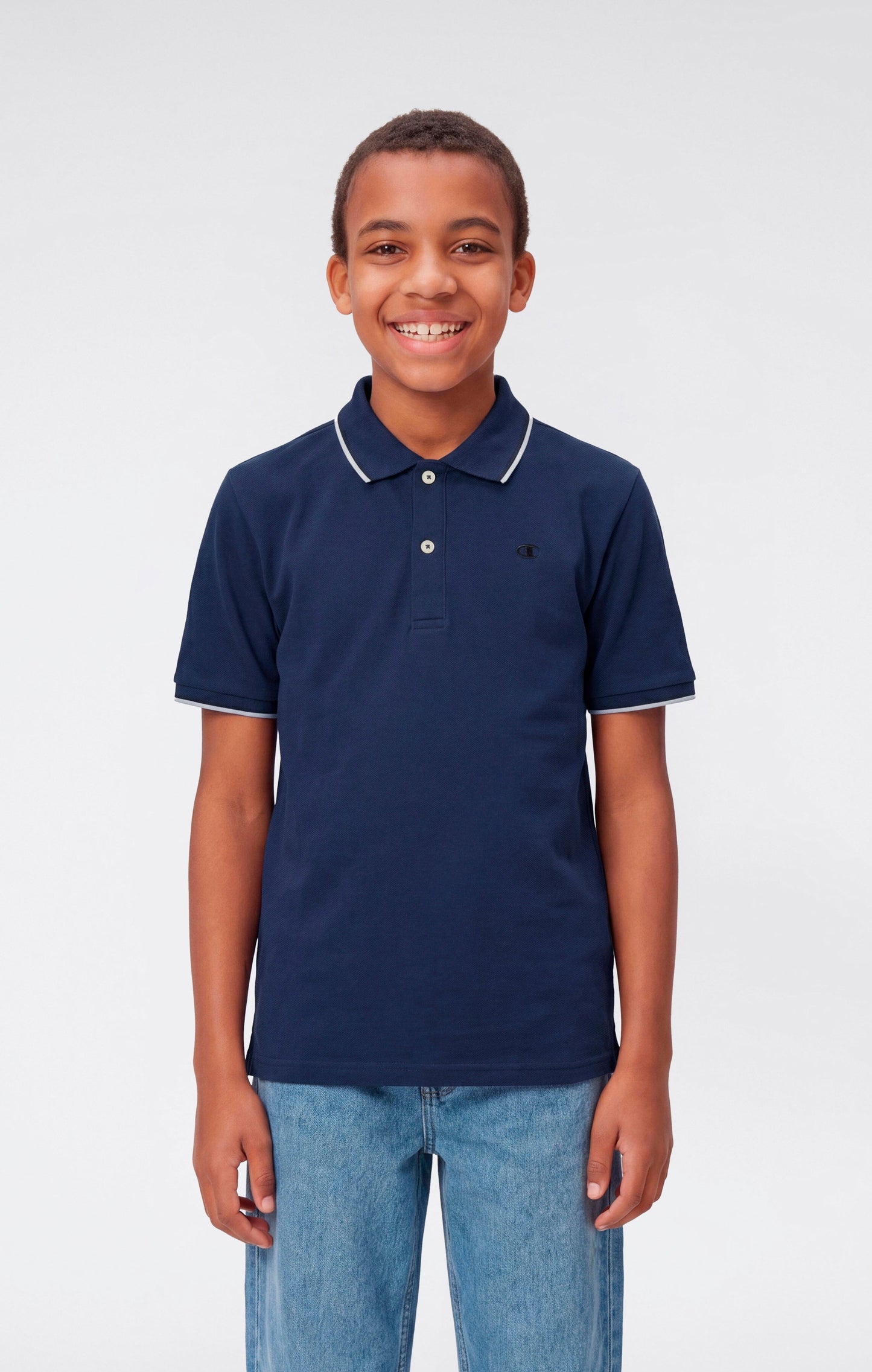 Boys' Cotton Piqué Polo