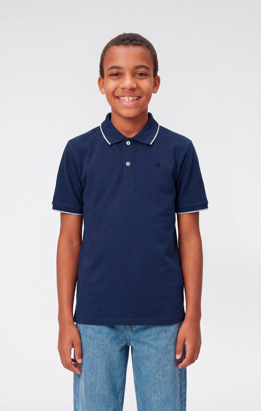 Boys' Cotton Piqué Polo
