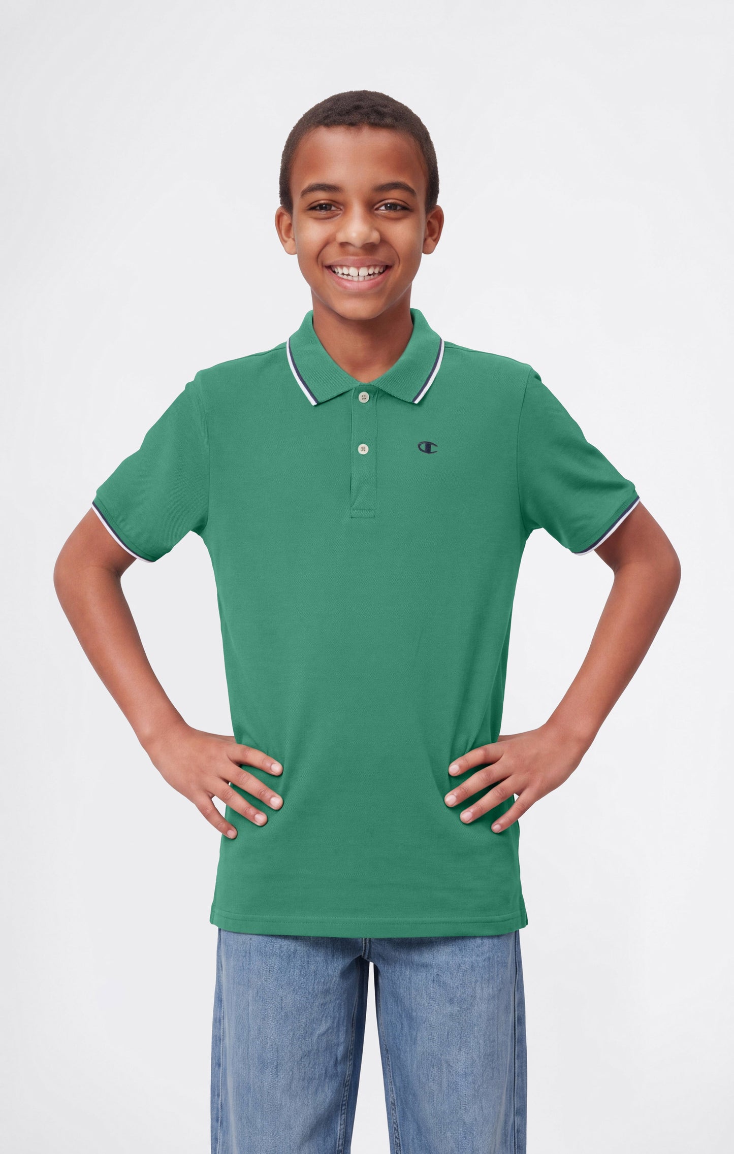 Boys' Cotton Piqué Polo