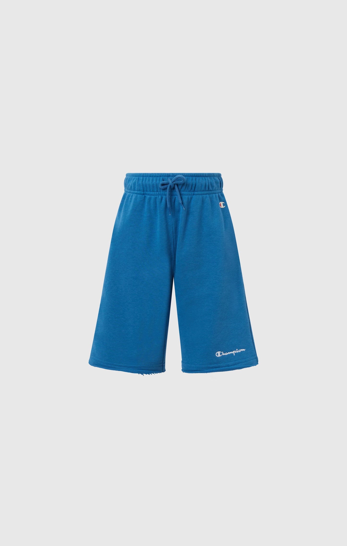 Boys' Bermuda Shorts with Small Embroidered Logo Icons