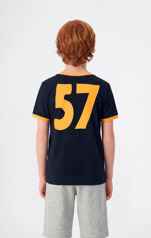 Boys' Ringer T-Shirt with Graphic