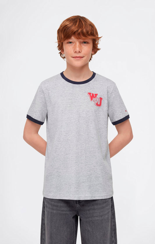 Boys' Ringer T-Shirt with Graphic