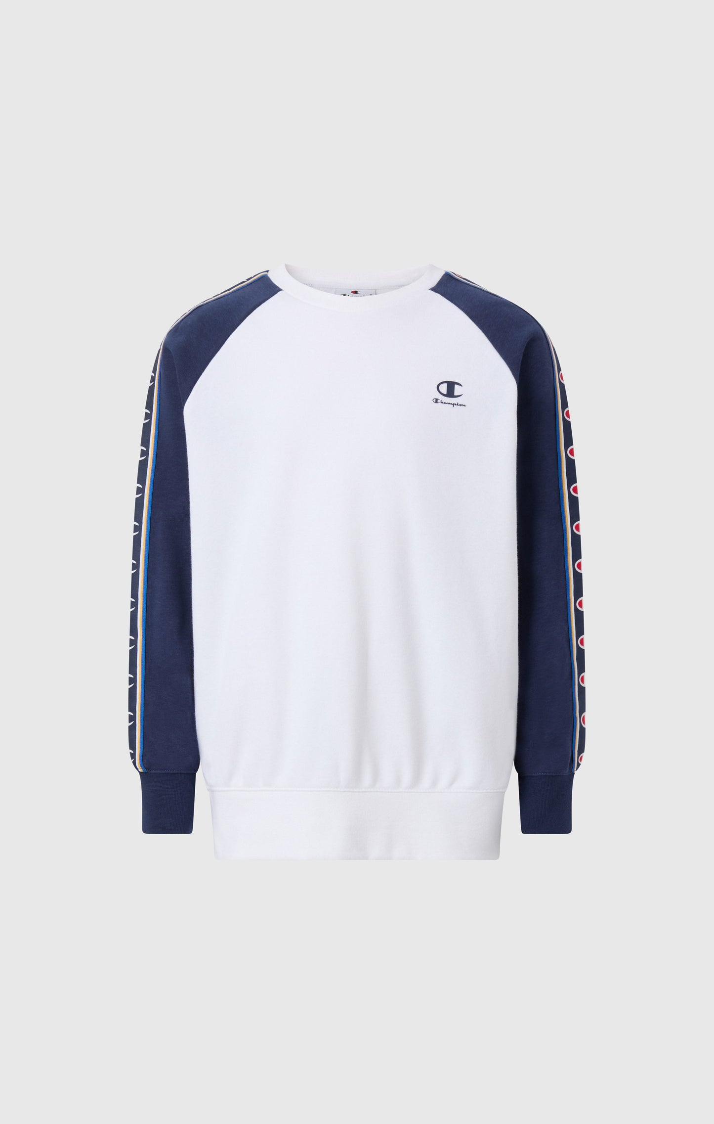 Boys' Crewneck Sweatshirt with C-Logo Tape
