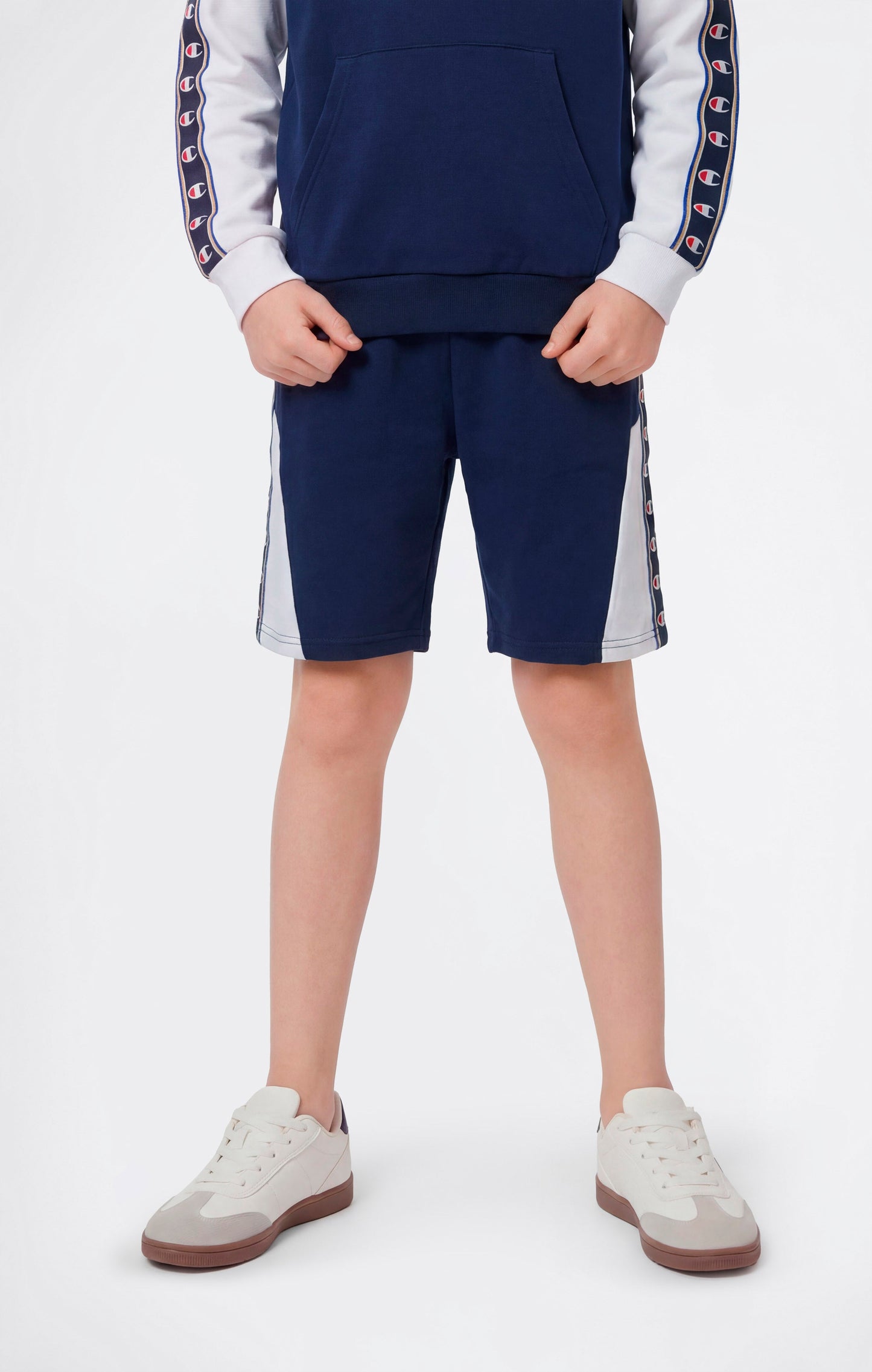Boys' Bermuda Shorts with Tape Logo