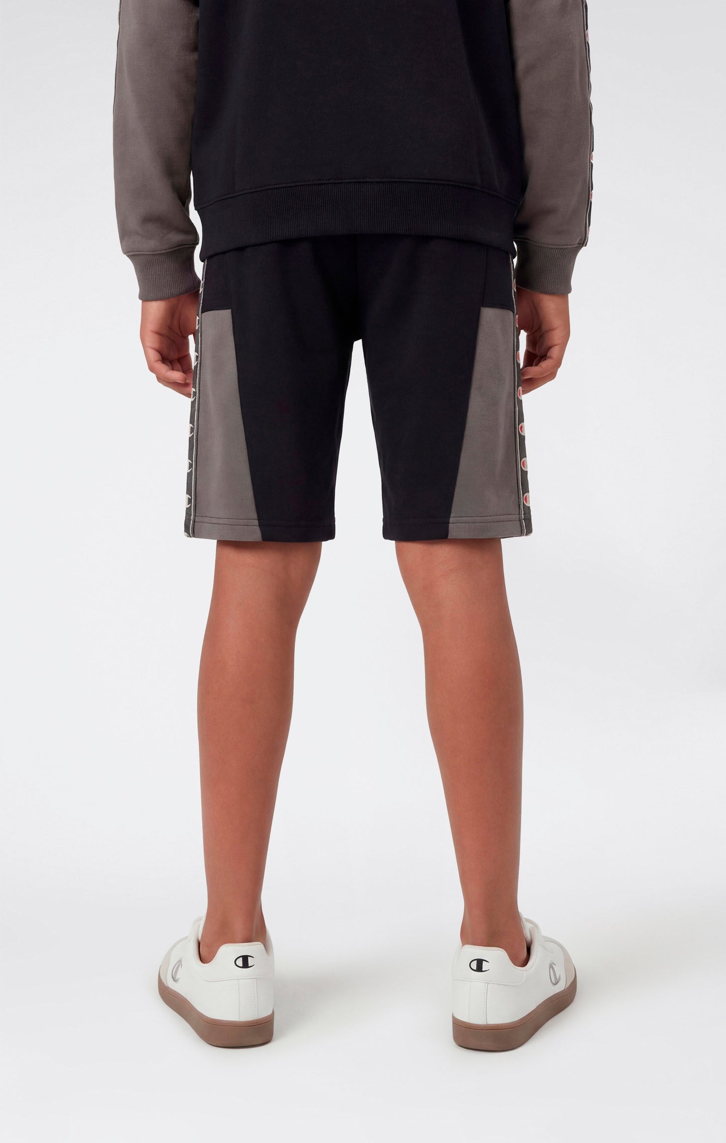 Boys' Bermuda Shorts with Tape Logo