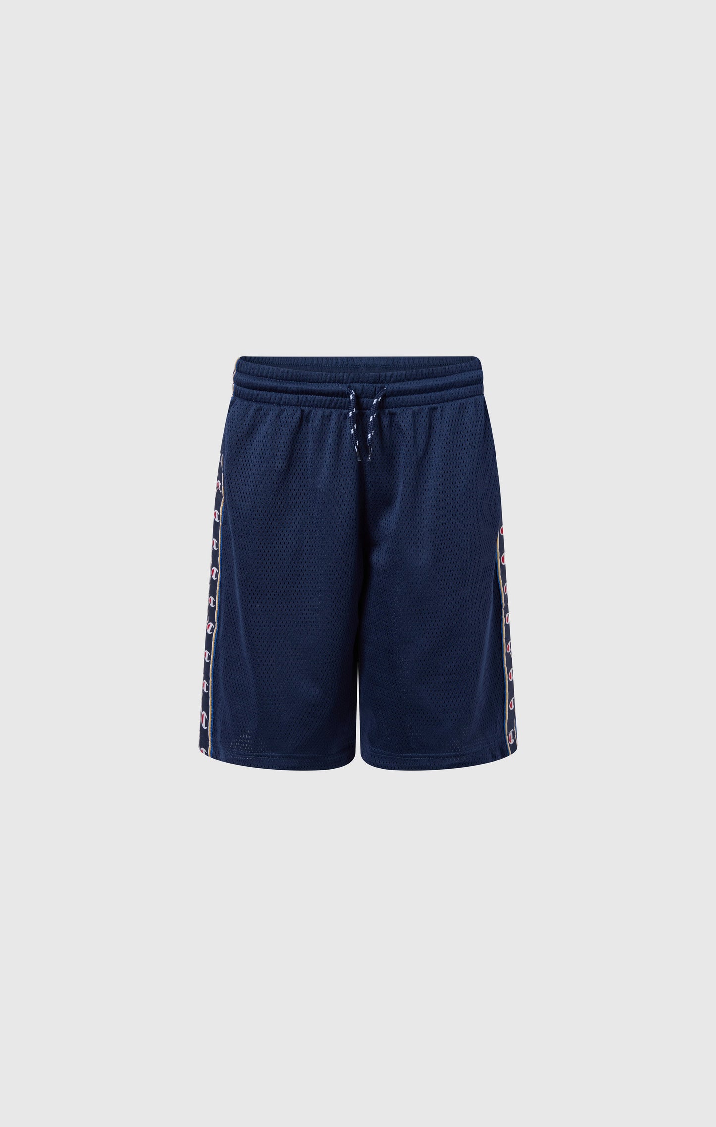 Boys' Mesh Bermuda Shorts with Tape Logo