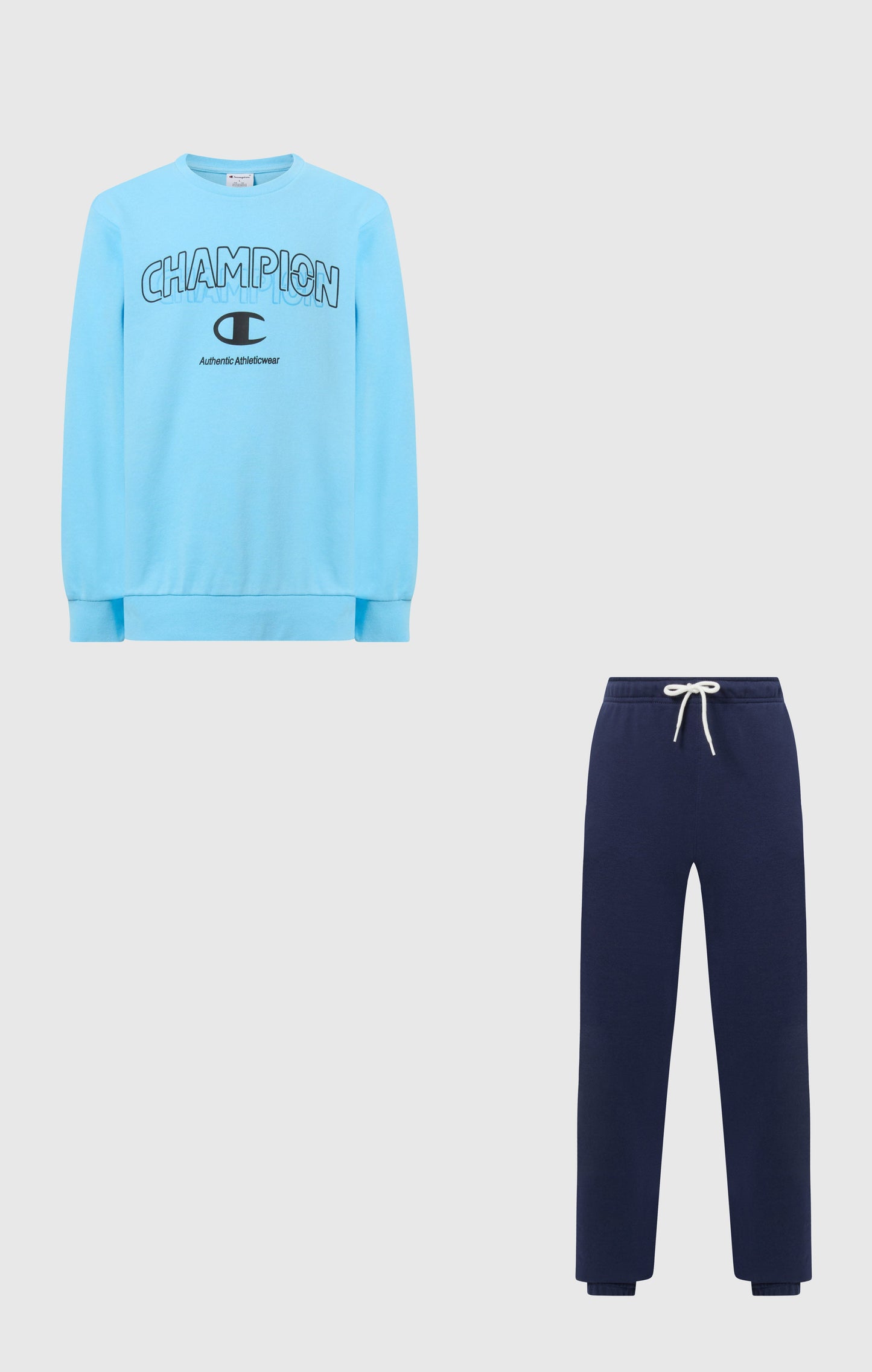 Boys' Crewneck Sweatshirt and Pants Tracksuit with Graphic