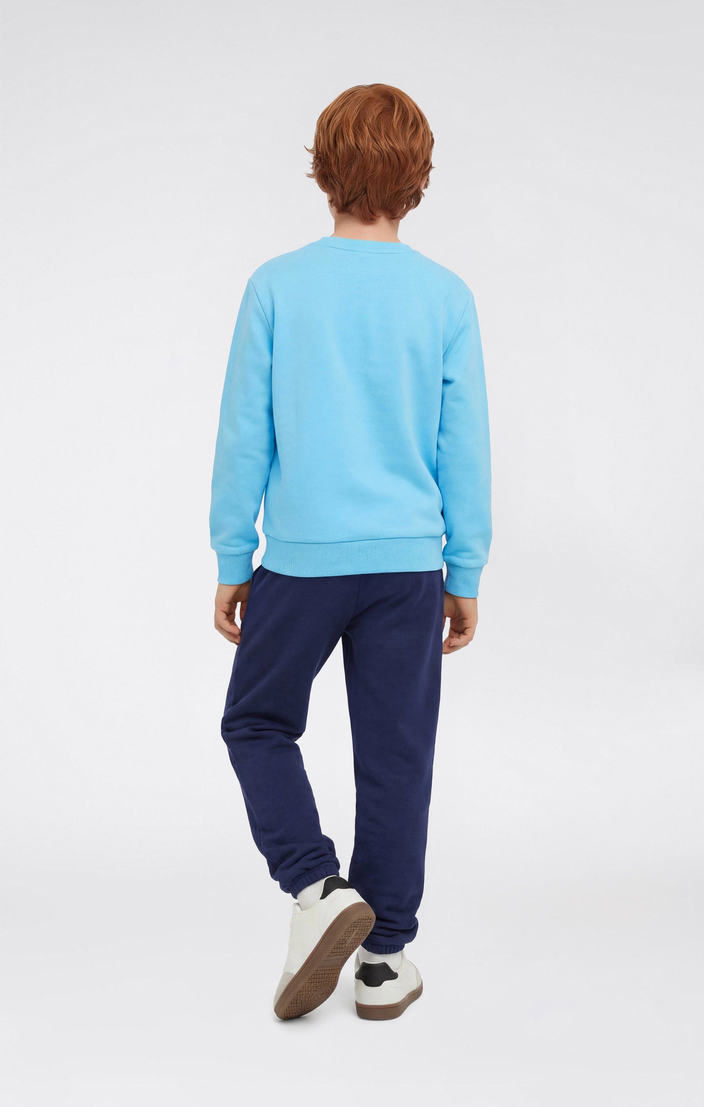 Boys' Crewneck Sweatshirt and Pants Tracksuit with Graphic