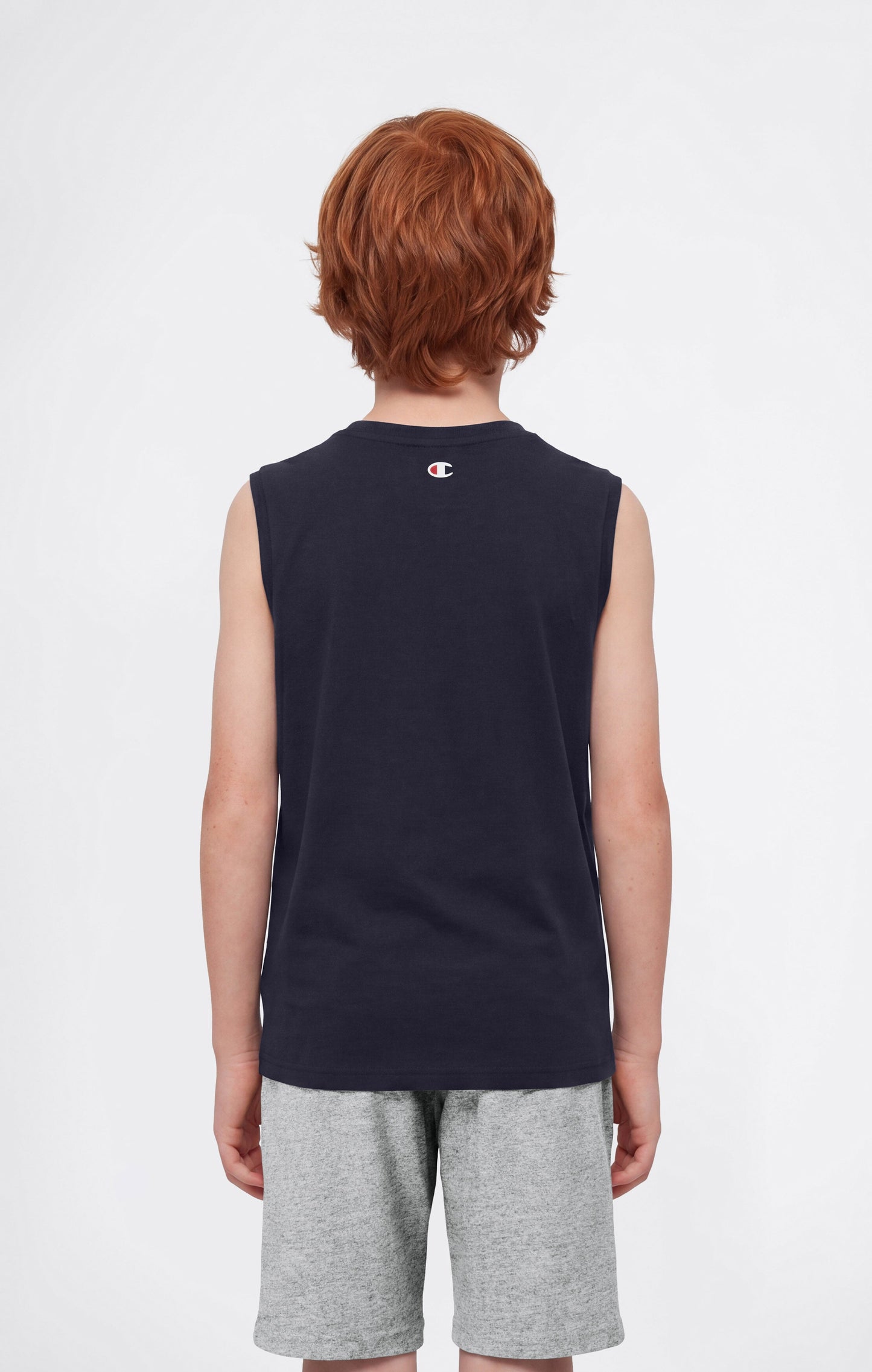 Boys' Tank Top with Maxi Printed Logo