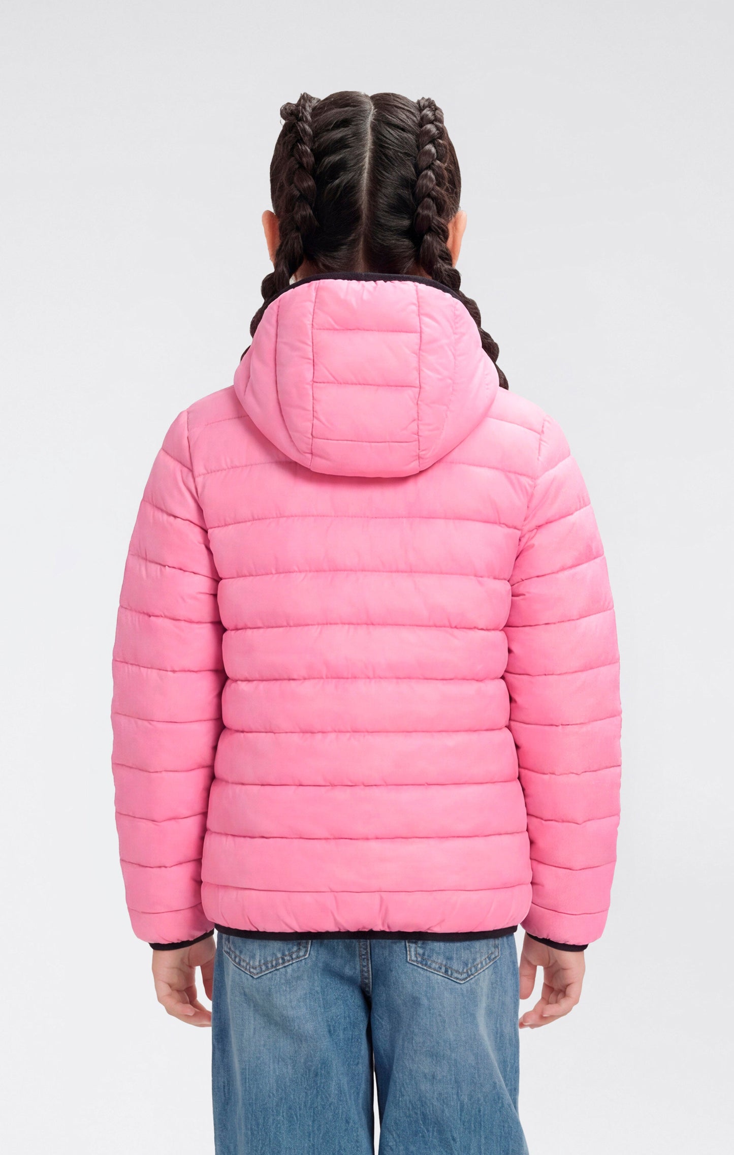 Kids' Lightweight Padded Hooded Jacket