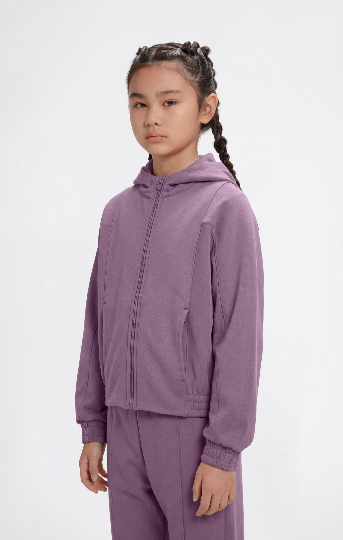 Girls' C-Tech Full Zip Hooded Sweatshirt