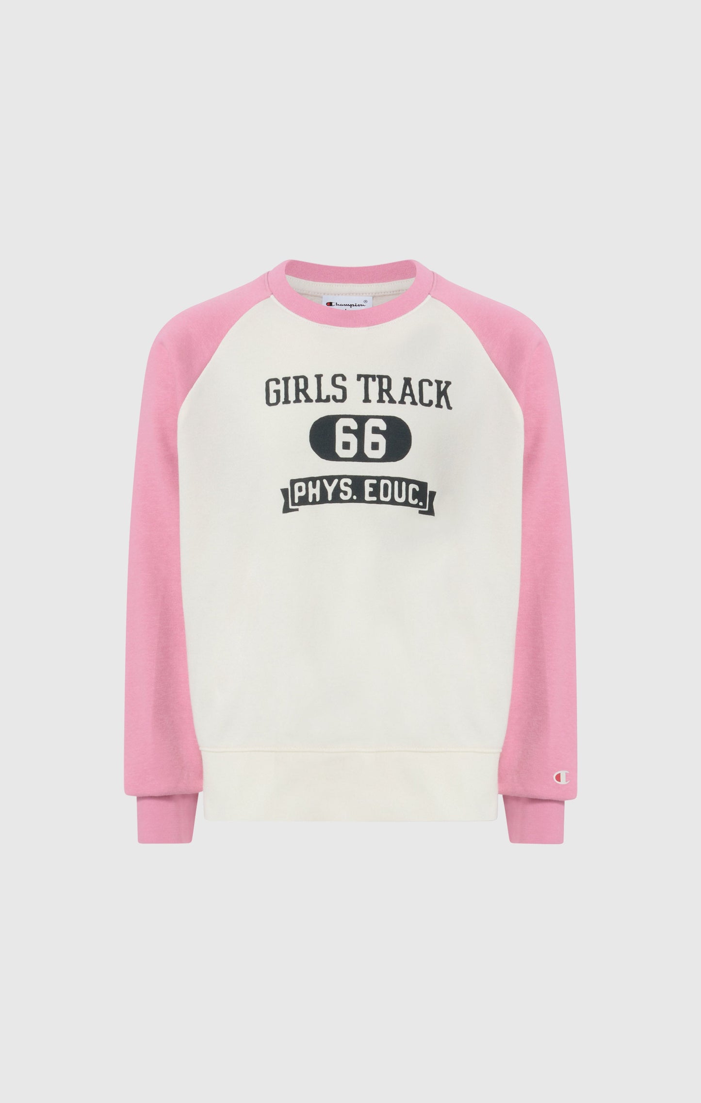 Mädchen-Rundhals-Sweatshirt mit Grafik-Motiven (Leichtgewicht)