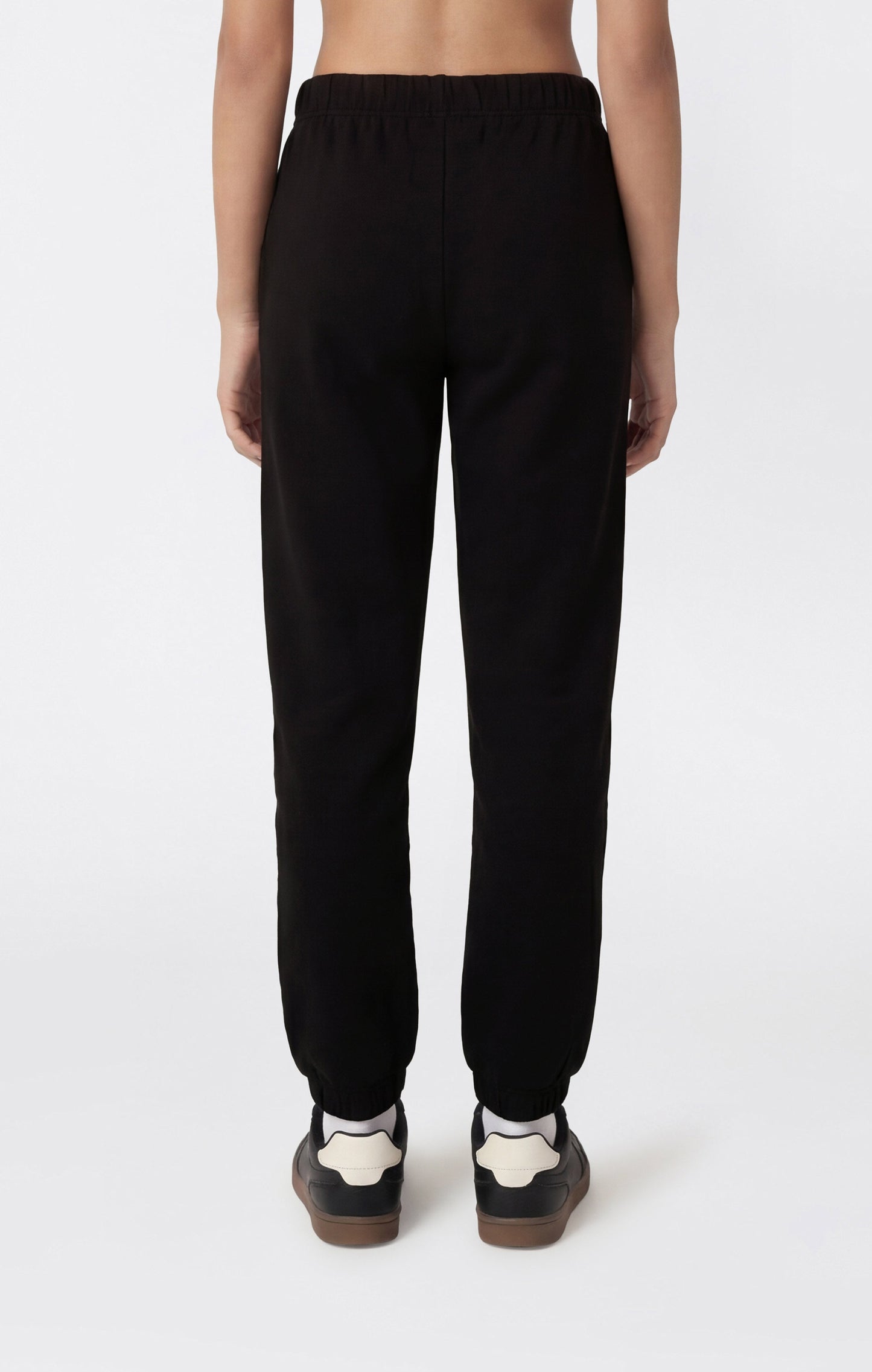 Mädchen-Hosen mit elastischen Bündchen und gesticktem Logo